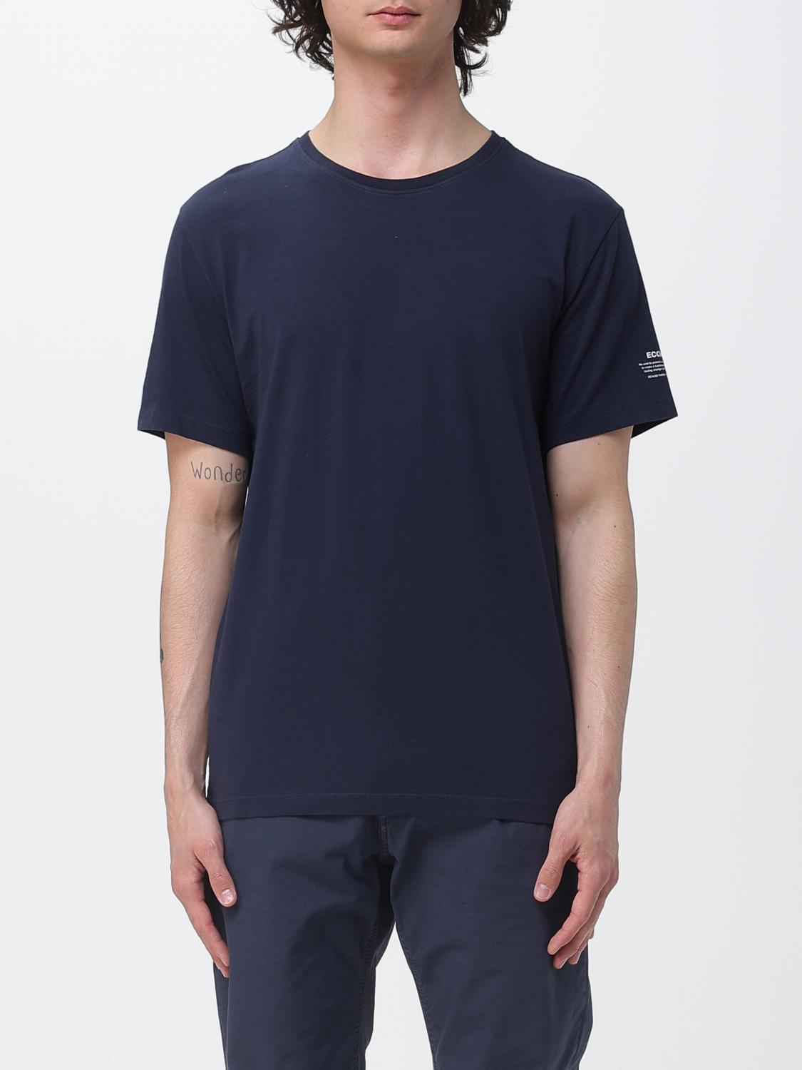ECOALF T-SHIRT: Recycled Cotton T-Shirt Ecoalf, Blue - Img 1