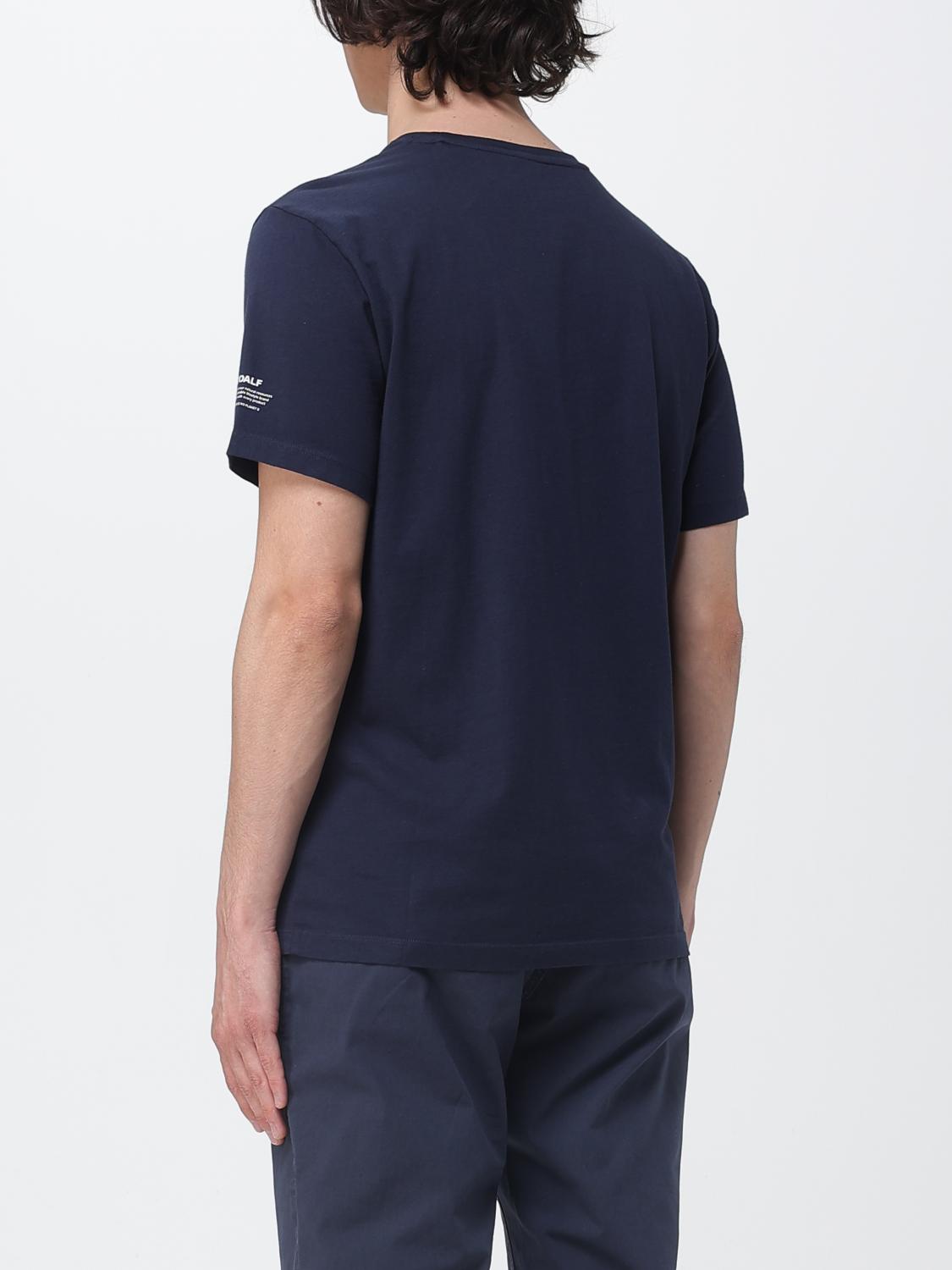 ECOALF T-SHIRT: Recycled Cotton T-Shirt Ecoalf, Blue - Img 2