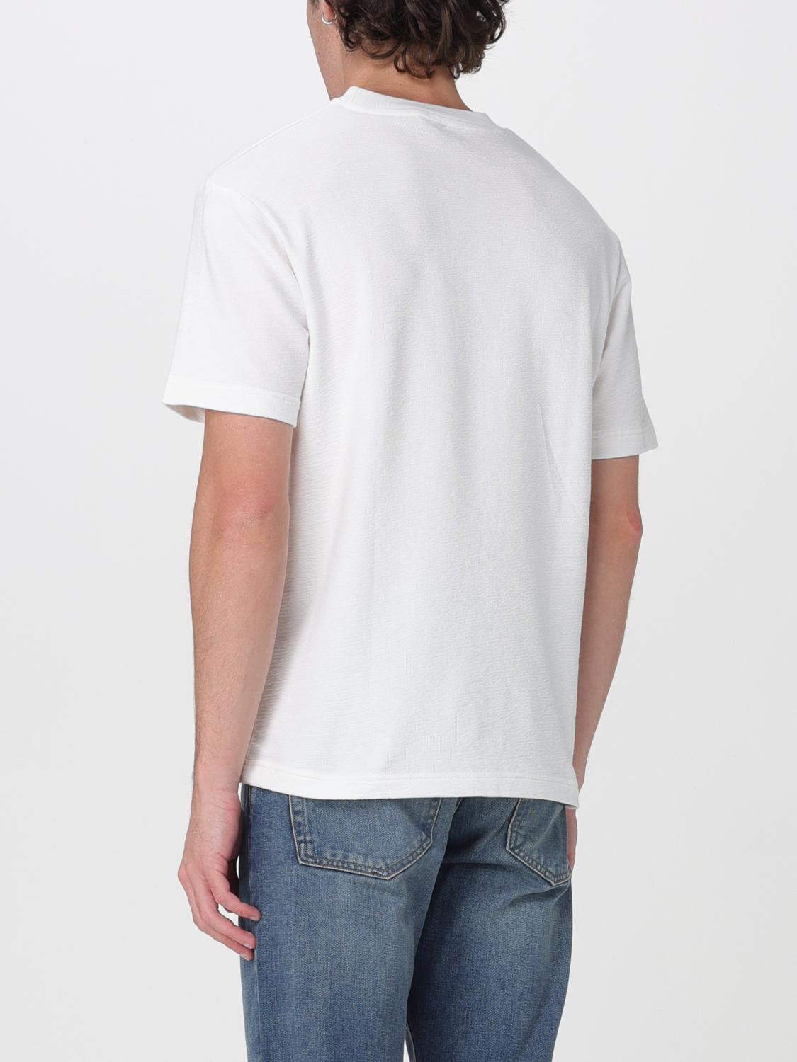 LACOSTE CAMISETA: Camiseta básica de algodón Lacoste, Blanco - Img 2