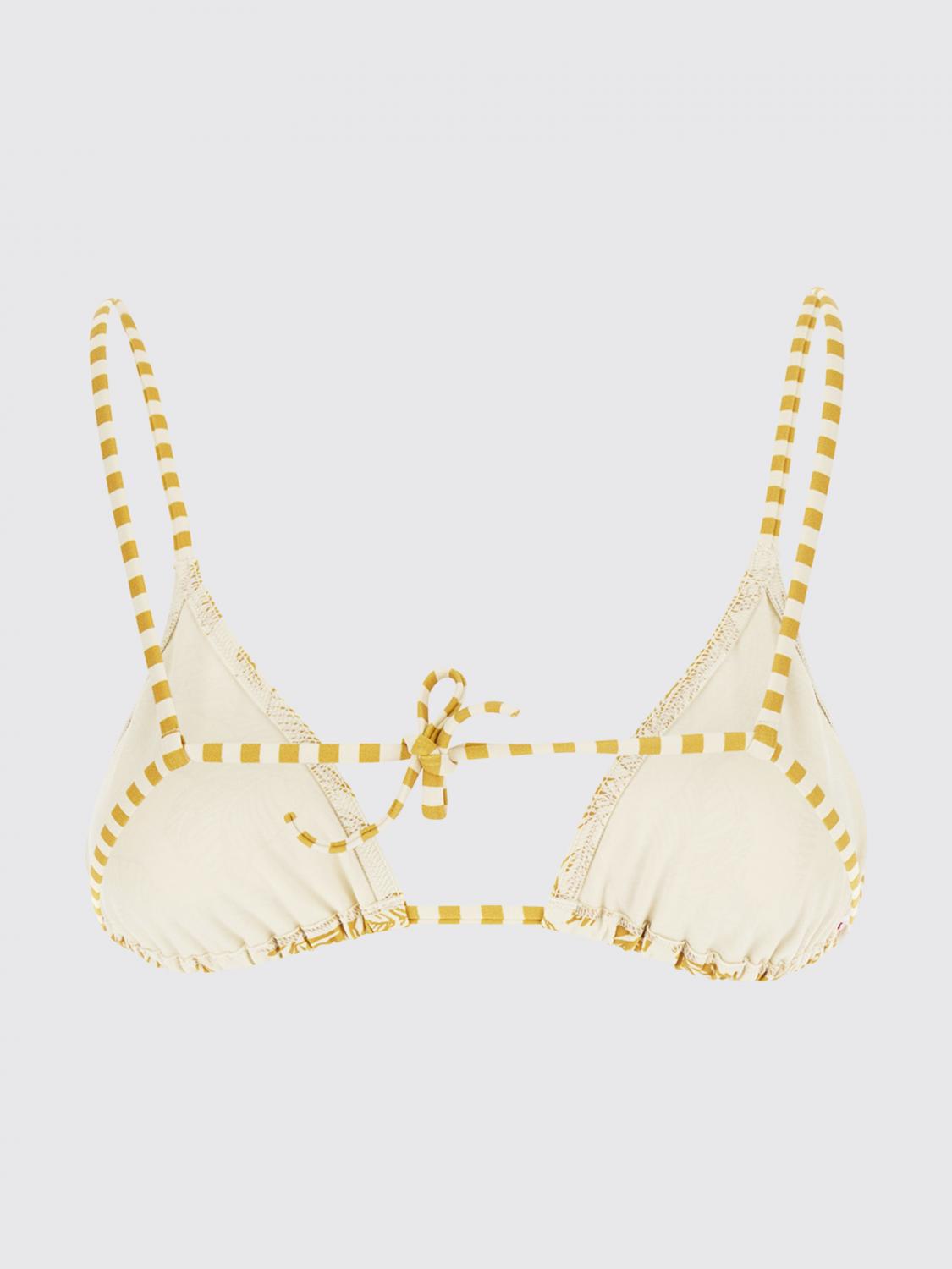 ERES BAÑADOR: Top de bikini Eres con estampado tropical, Amarillo - Img 3
