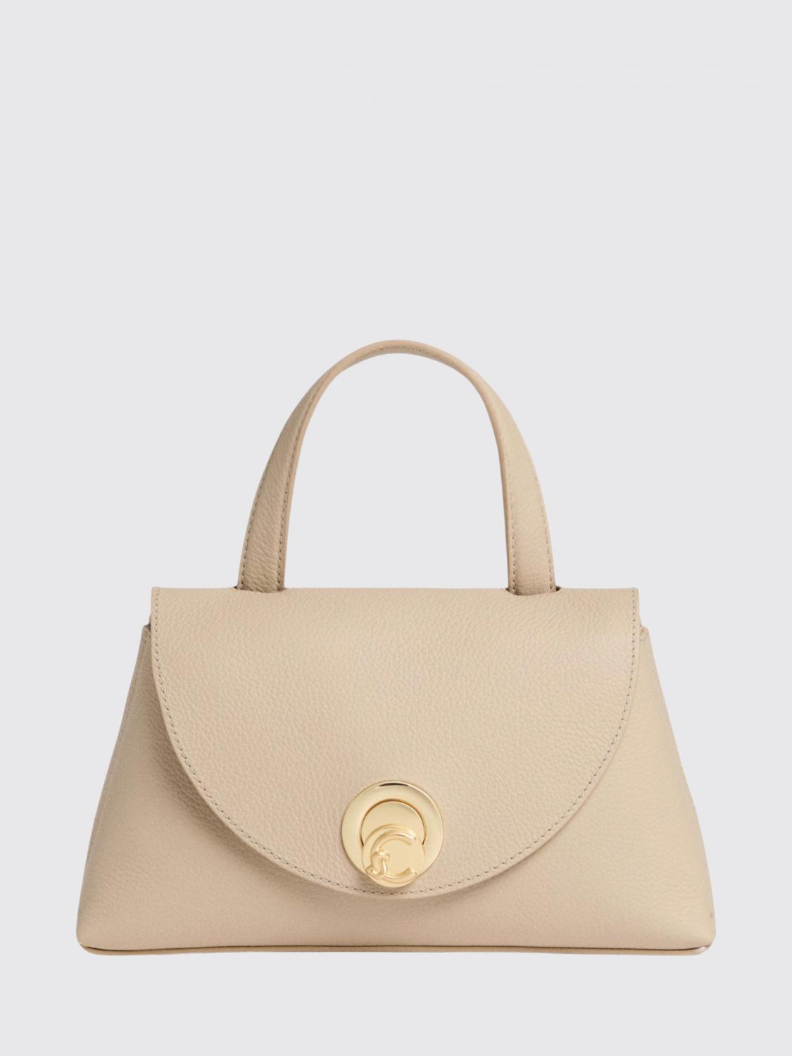 COCCINELLE BORSA A MANO: Borsa Nikla Coccinelle in pelle a grana , Verde - Img 1