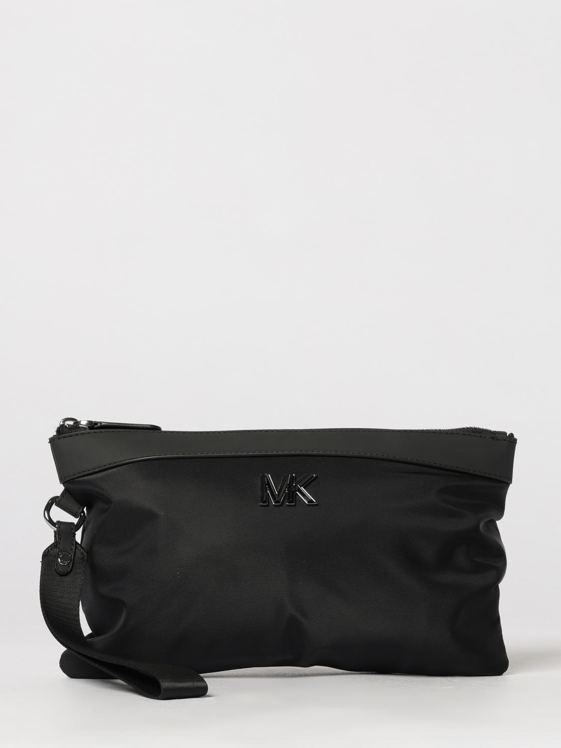 MICHAEL KORS ブリーフケース: Michael Kors リサイクルナイロンクラッチ, ブラック - Img 1