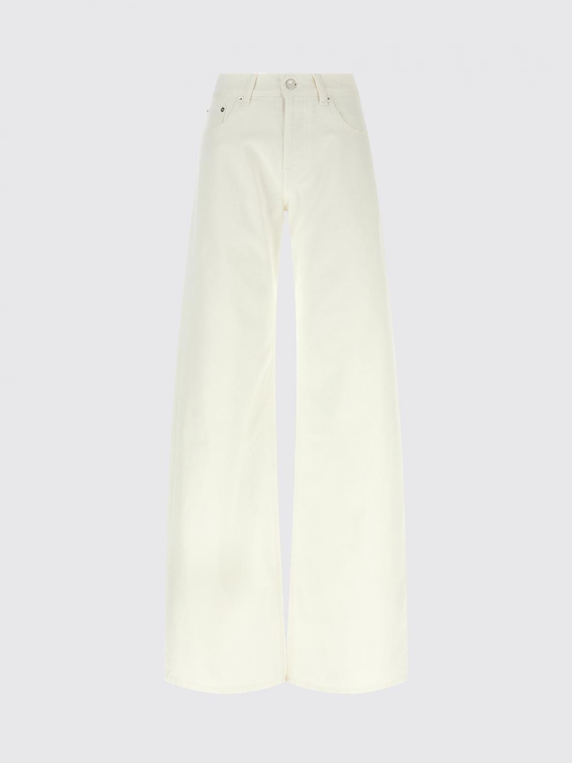 ARMARIUM JEANS: Jeans flared Armarium in denim di cotone , Bianco - Img 2