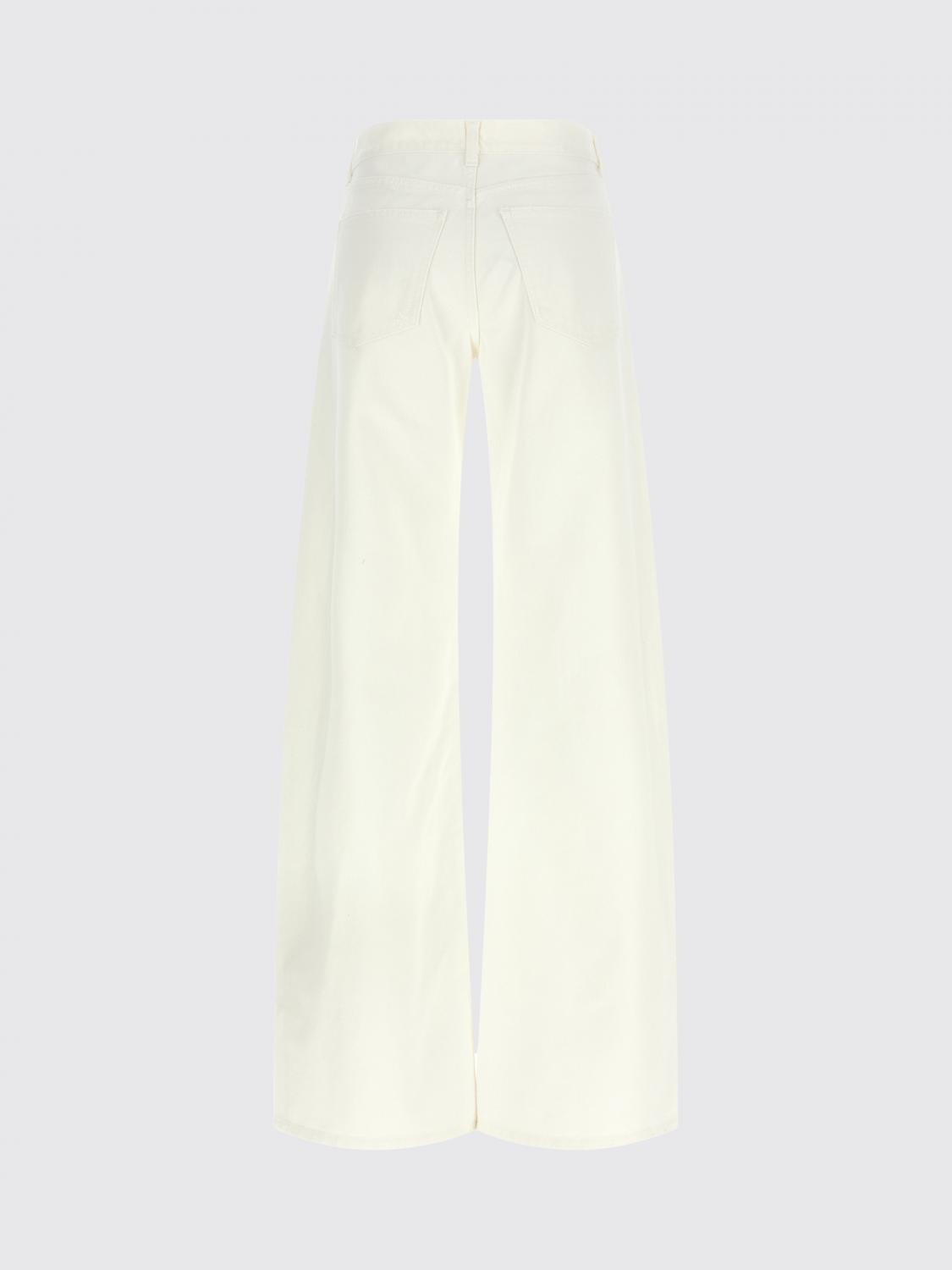 ARMARIUM JEANS: Jeans flared Armarium in denim di cotone , Bianco - Img 3