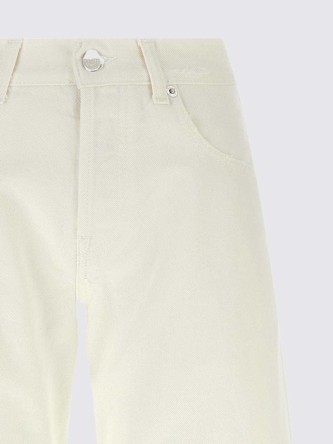 ARMARIUM JEANS: Jeans flared Armarium in denim di cotone , Bianco - Img 4