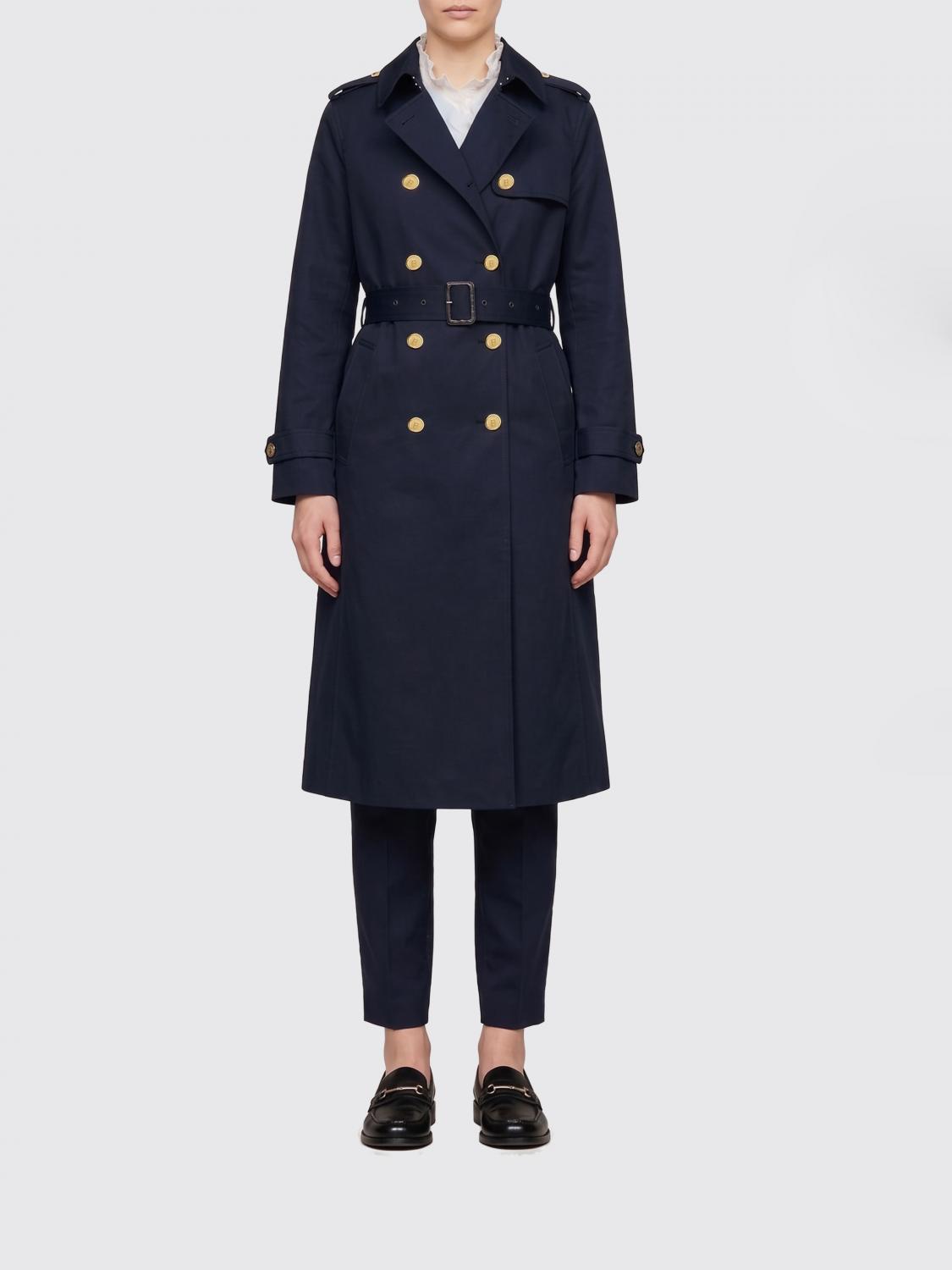 TOMMY HILFIGER CHAQUETA: Abrigo mujer Tommy Hilfiger, Azul Oscuro - Img 1