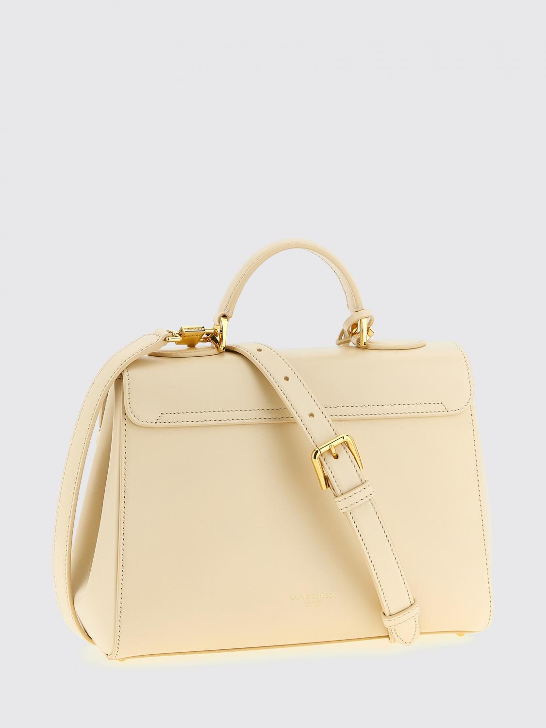 DOLCE & GABBANA BORSA A MANO: Borsa Marlene Dolce & Gabbana in pelle palmellata, Bianco - Img 2