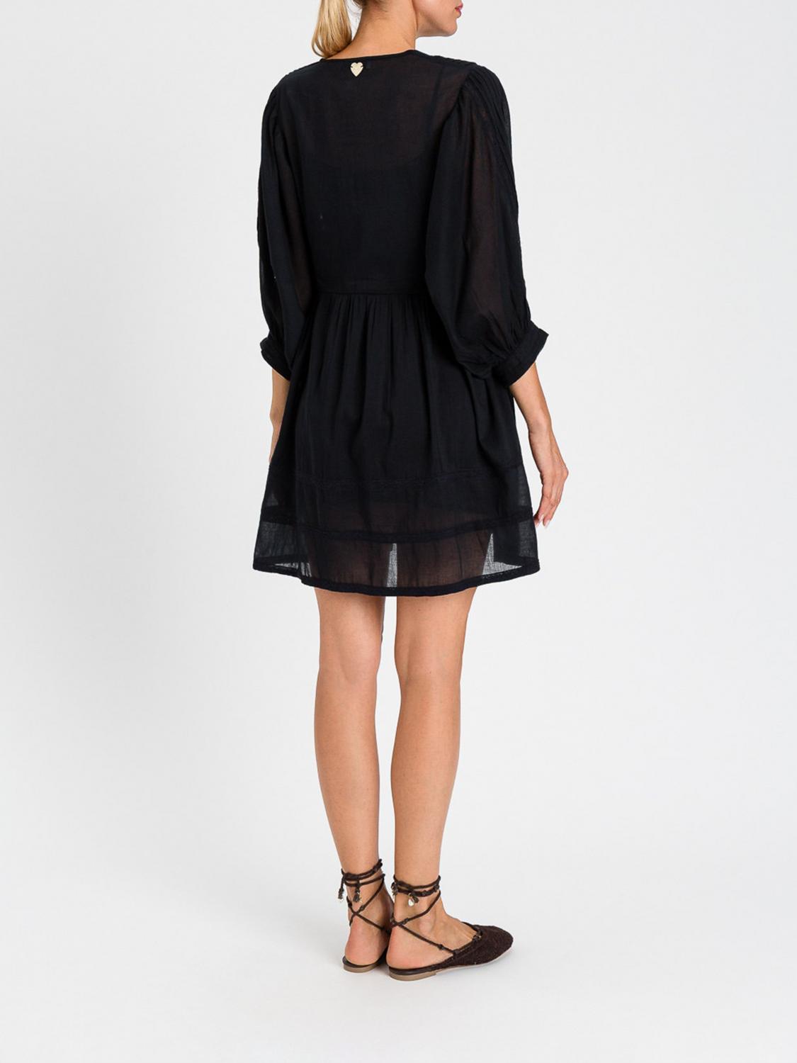 TWINSET U&B VESTIDO: Vestido mujer Twinset U&b, Negro - Img 2
