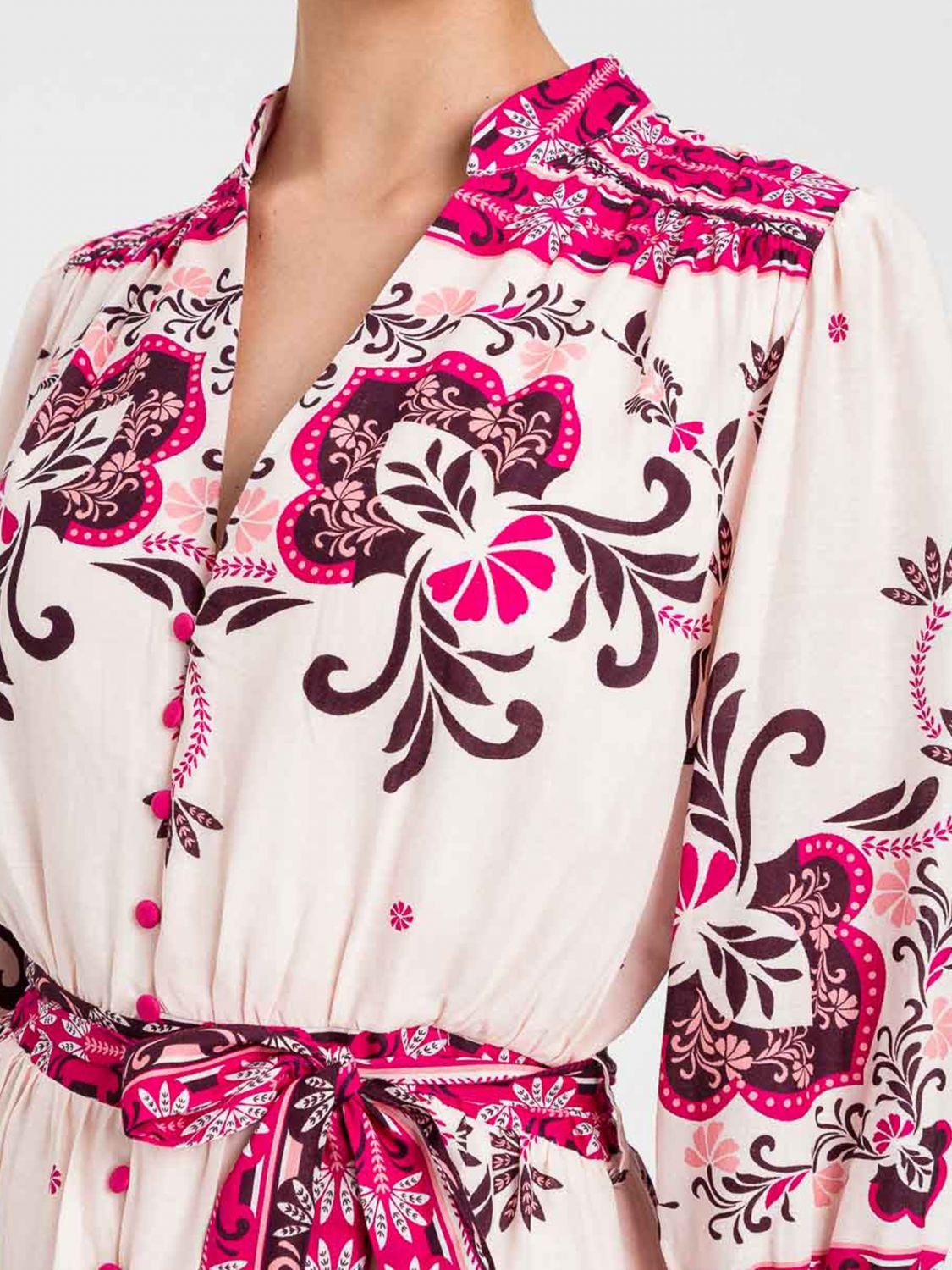 TWINSET U&B ABITO: Abito donna Twinset U&b, Fuxia - Img 3
