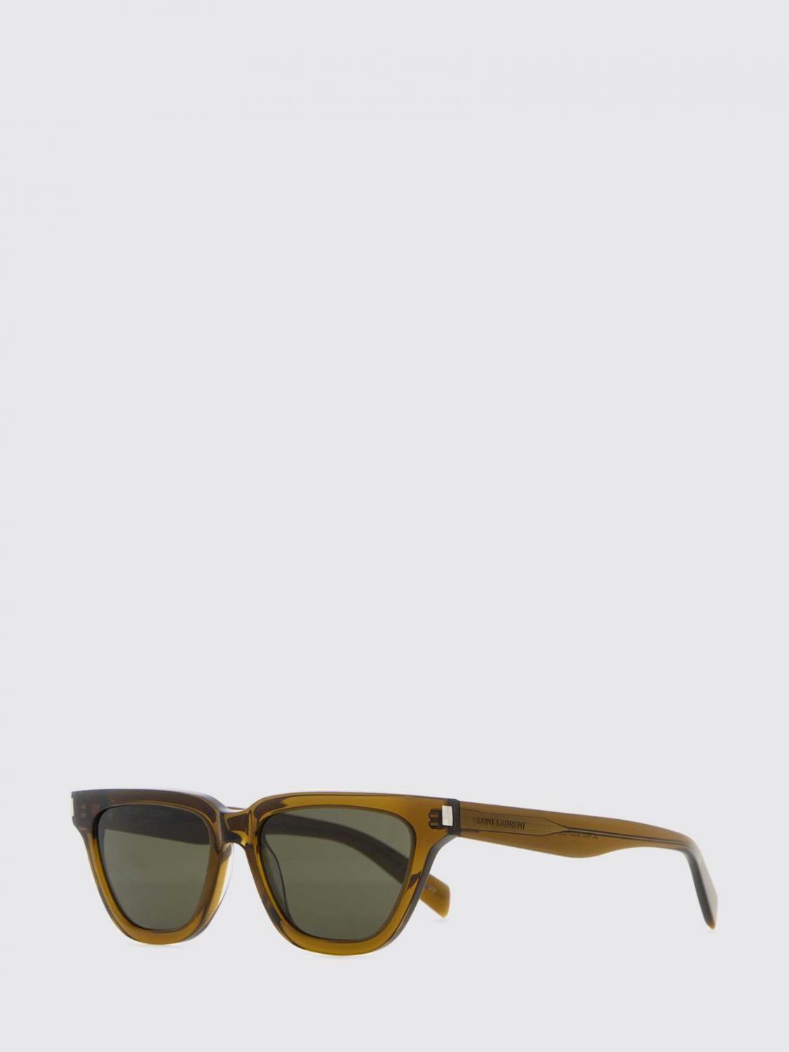 SAINT LAURENT OCCHIALI DA SOLE: Occhiali da sole SL462SULPICE Saint Laurent in acetato , Marrone - Img 1
