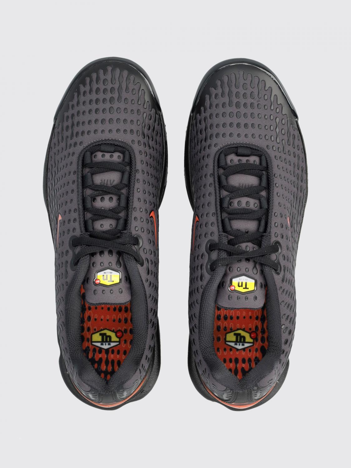 NIKE SNEAKERS: Nike Air Max Plus VII Mesh Sneakers, Charcoal - Img 4