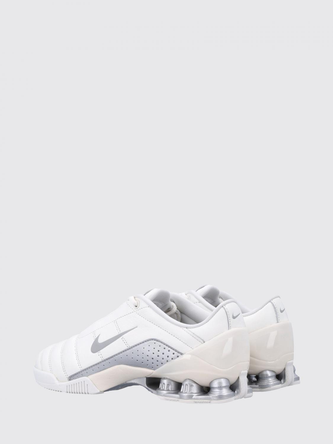 NIKE SNEAKERS: Sneakers Total 90 Shox Nike in pelle trapuntata , Bianco - Img 3