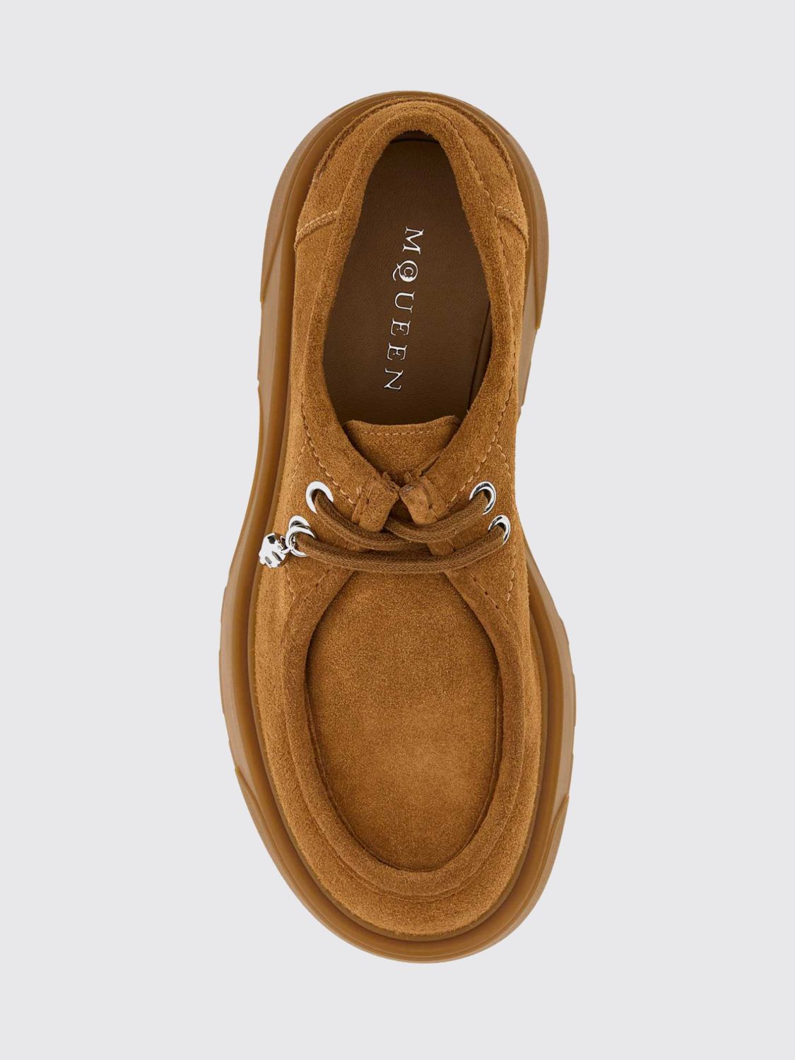 MCQUEEN BASKETS: Baskets homme McQueen, Marron - Img 3