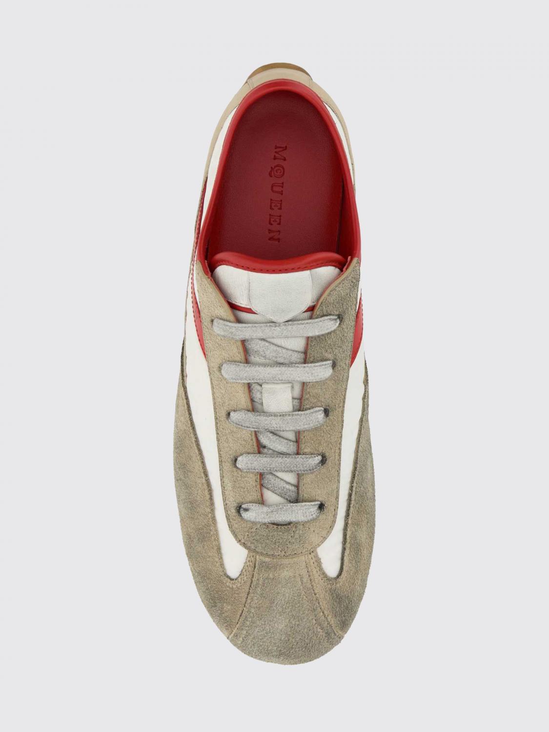 MCQUEEN BASKETS: Baskets femme McQueen, Blanc - Img 3