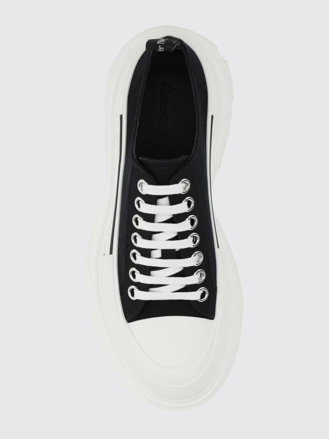 MCQUEEN BASKETS: Baskets femme McQueen, Noir - Img 3