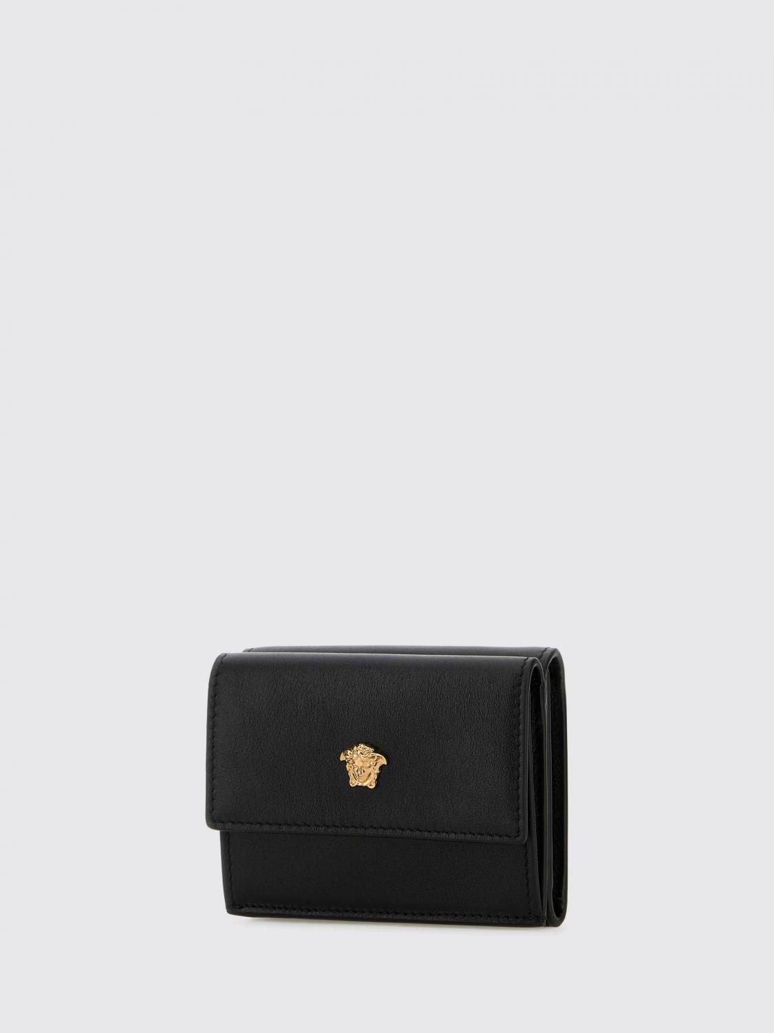 VERSACE 財布: Versace メデューサ レザーウォレット, ブラック - Img 3
