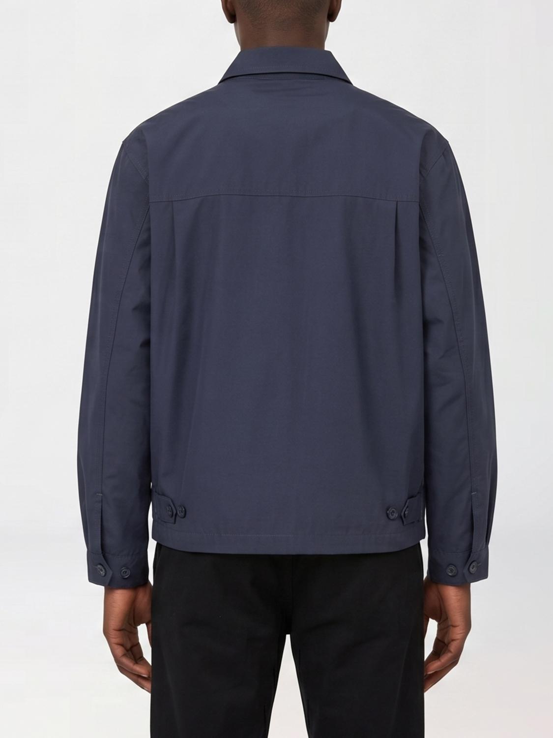CARHARTT WIP JACKET: Carhartt Wip Cotton Blend Shirt Jacket, Blue - Img 2