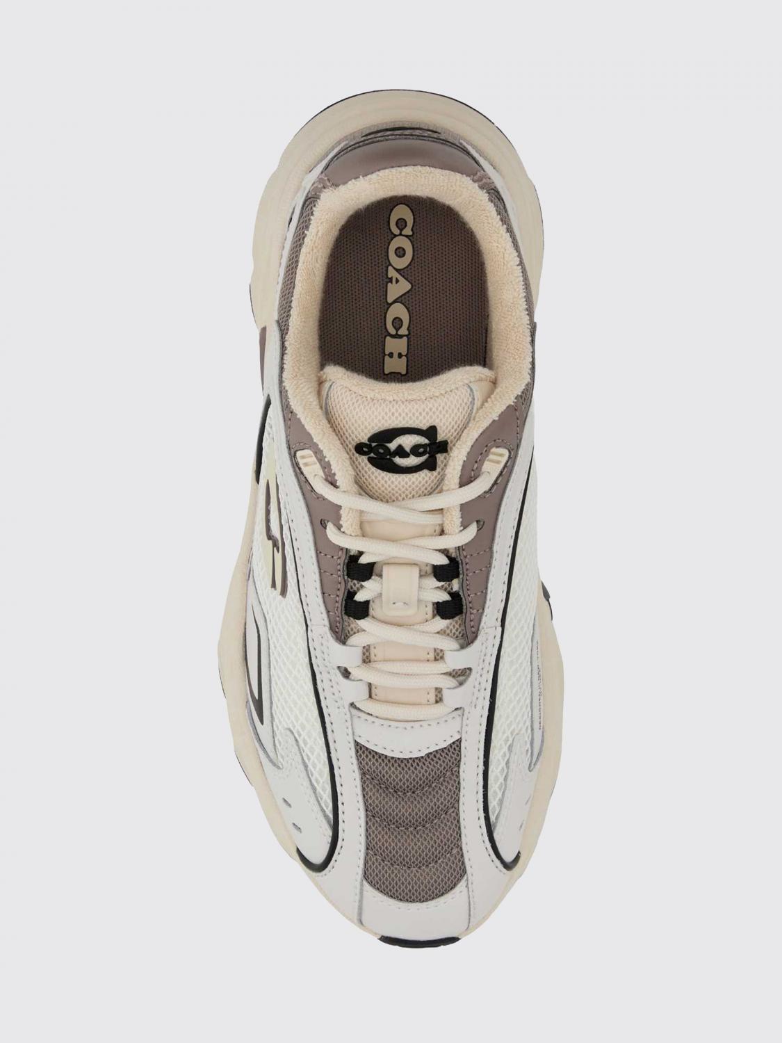 COACH BASKETS: Baskets femme Coach, Gris - Img 3