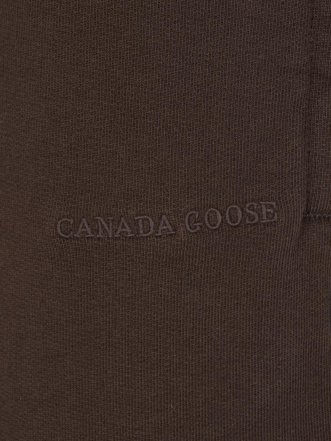 CANADA GOOSE PANTALONES: Pantalón jogging Canada Goose de algodón, Tierra - Img 4