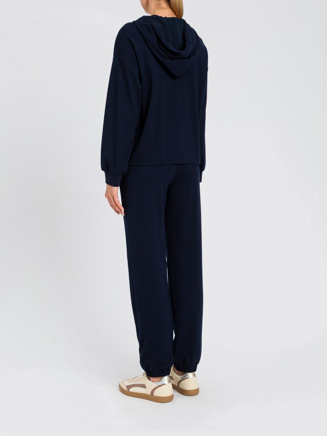 TWINSET U&B COMPLETO: Coordinato sportivo Twinset U&B in misto cotone , Blue - Img 2