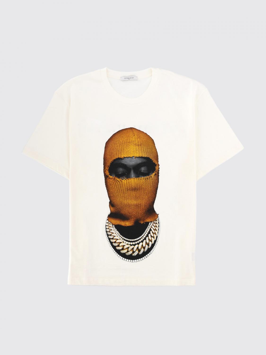IH NOM UH NIT CAMISETA: Camiseta de algodón estampada Ih Nom Uh Nit, Blanco - Img 2