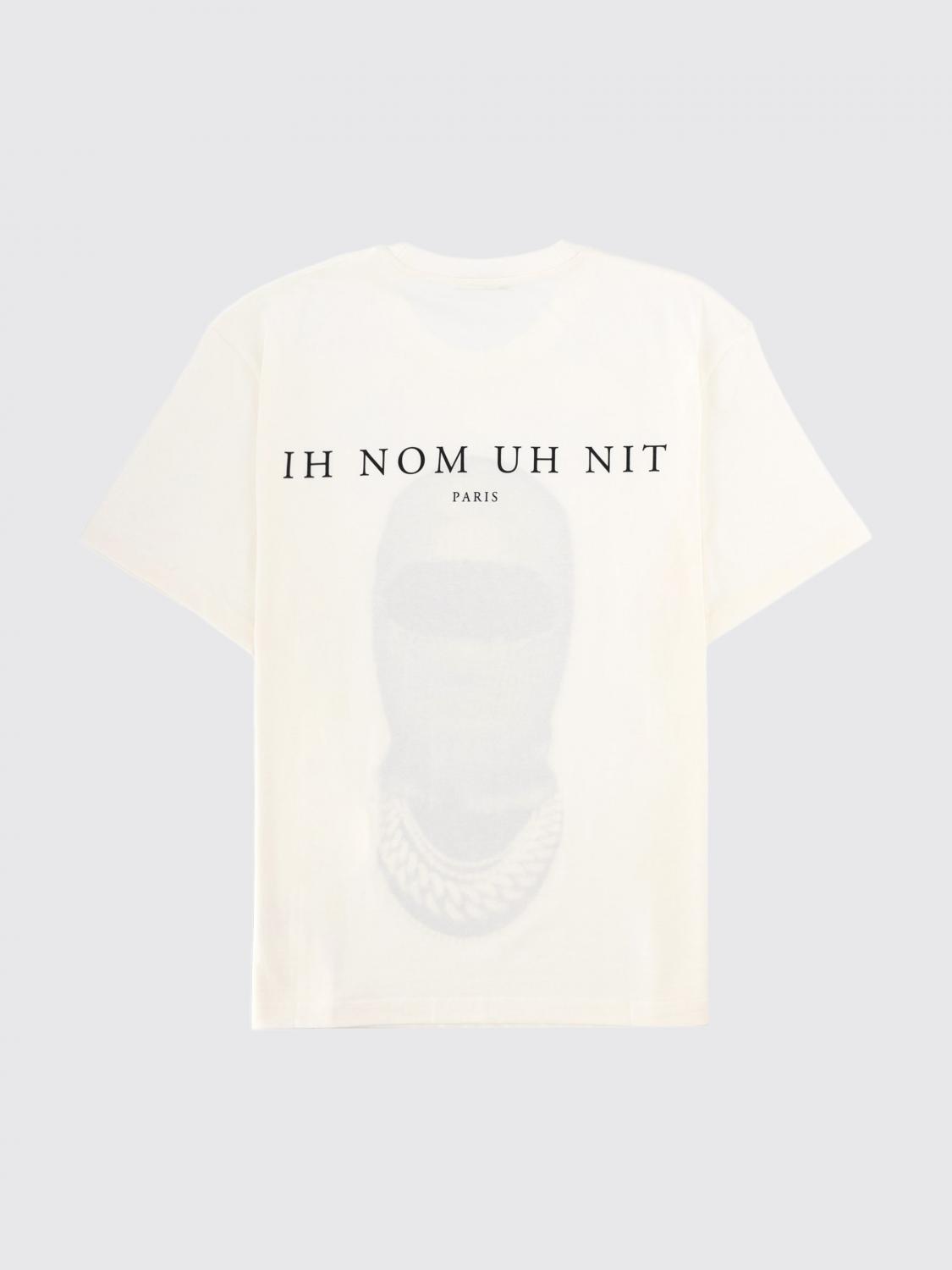 IH NOM UH NIT CAMISETA: Camiseta de algodón estampada Ih Nom Uh Nit, Blanco - Img 3
