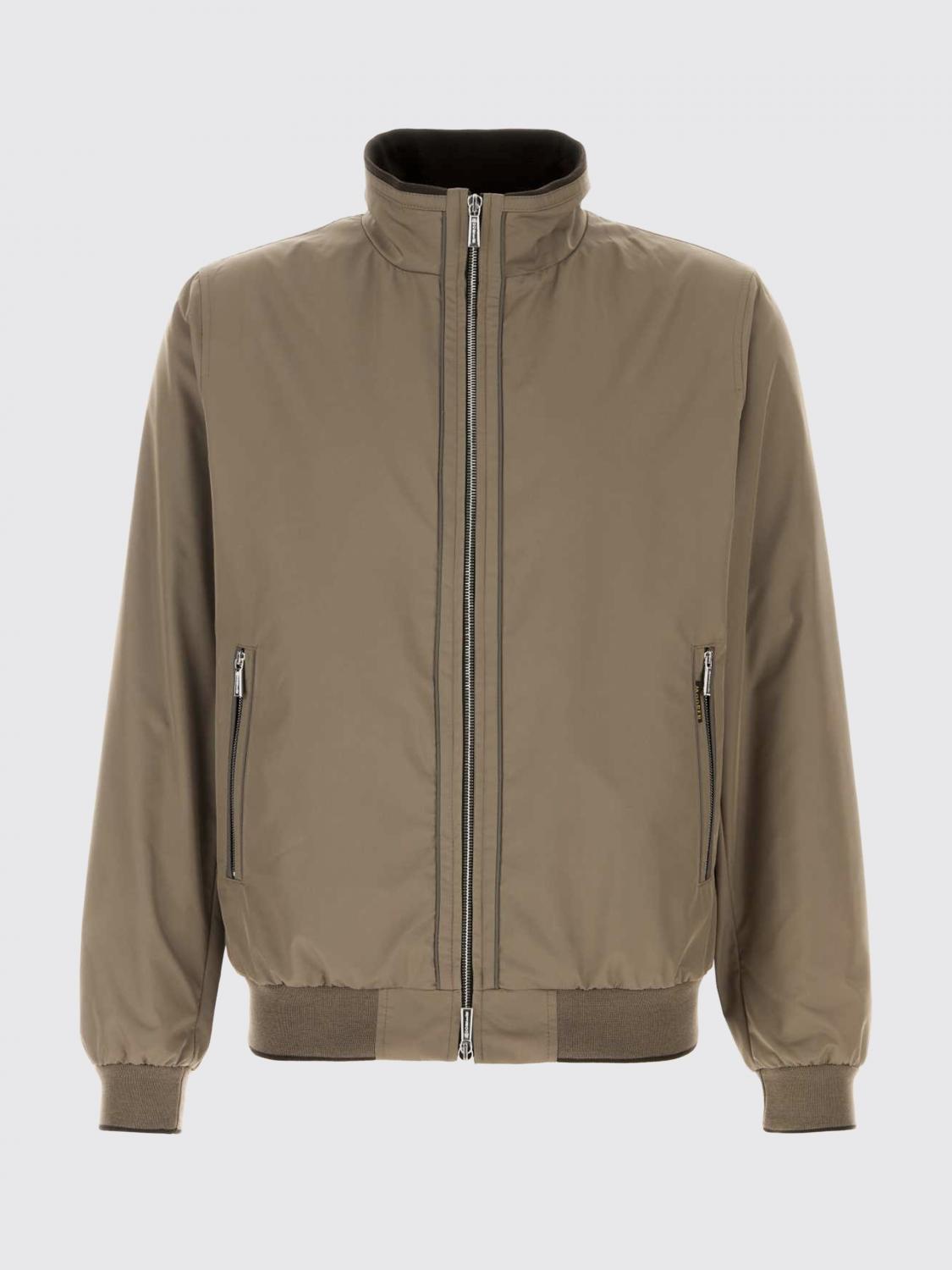 MOORER JACKET: Nylon Bomber Jacket Moorer, Grey - Img 2
