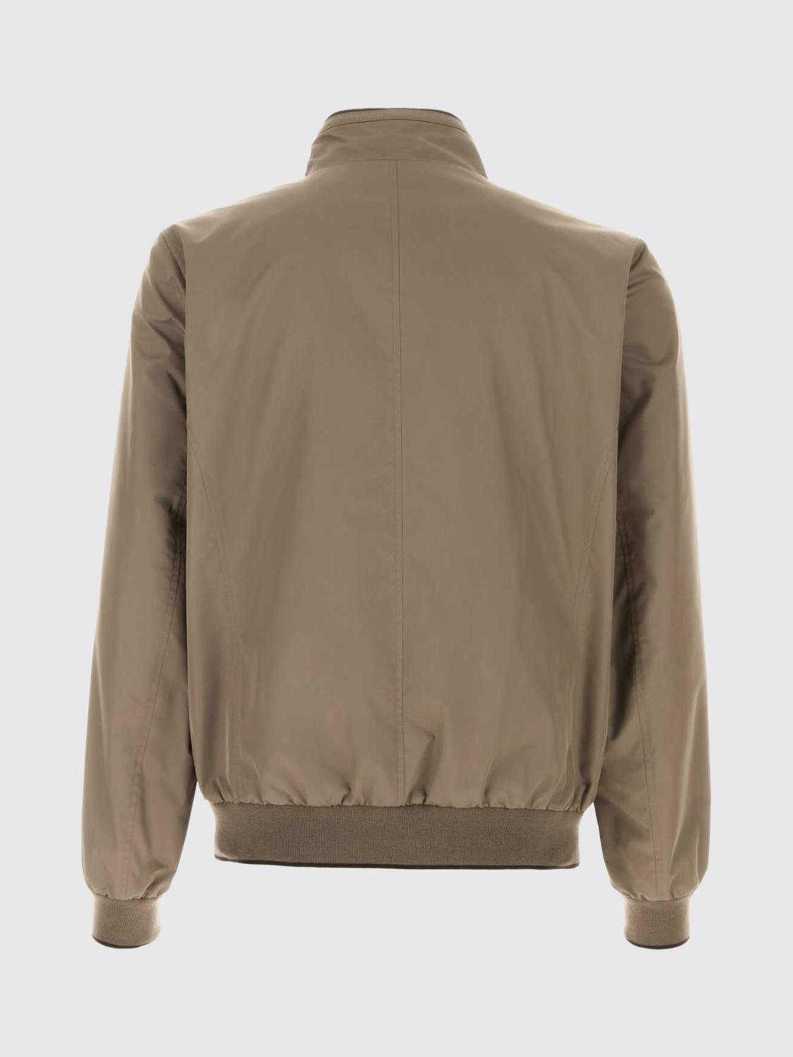 MOORER JACKET: Nylon Bomber Jacket Moorer, Grey - Img 3