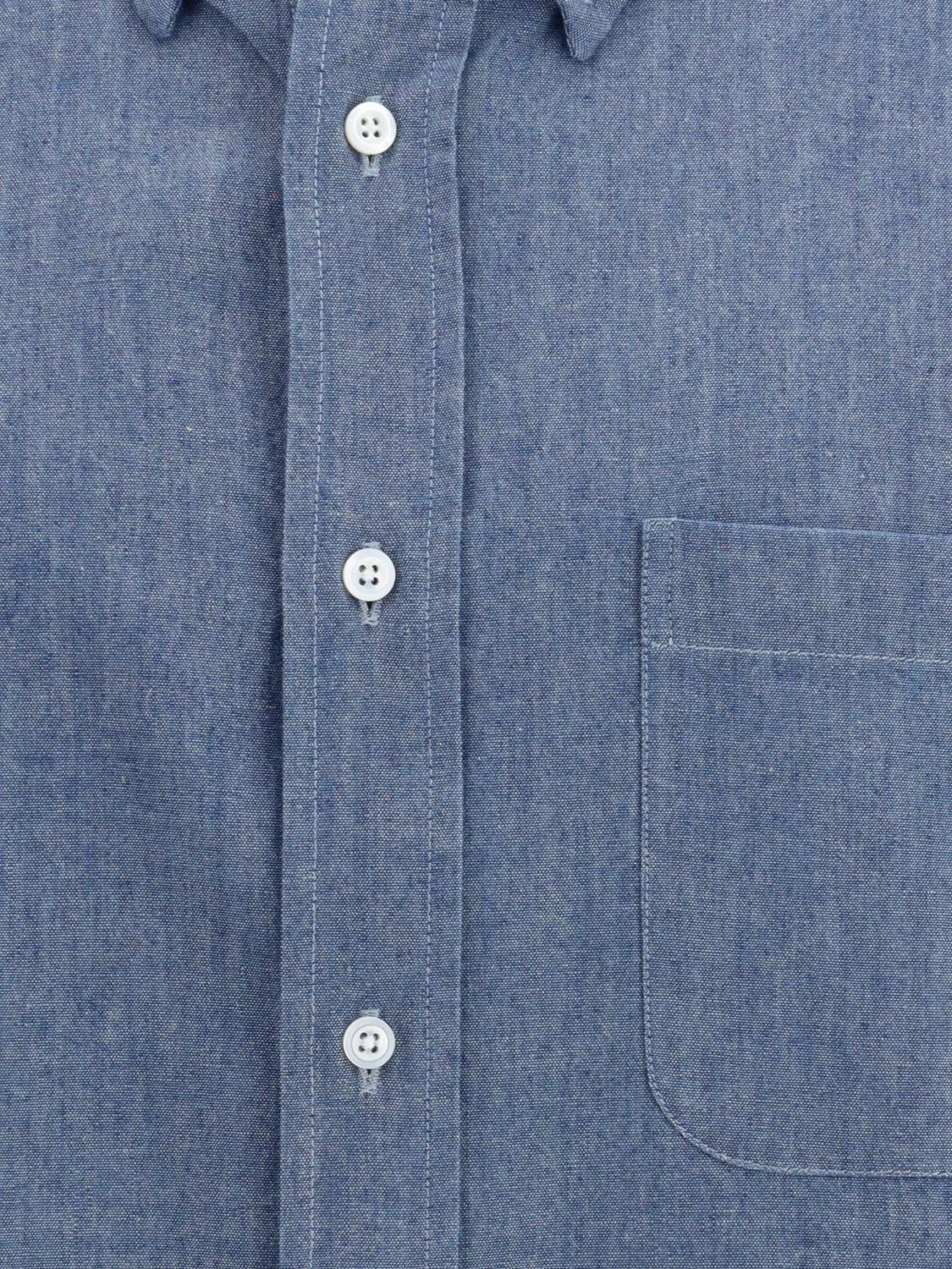 THOM BROWNE HEMD: Baumwollhemd Thom Browne, Blau - Img 4