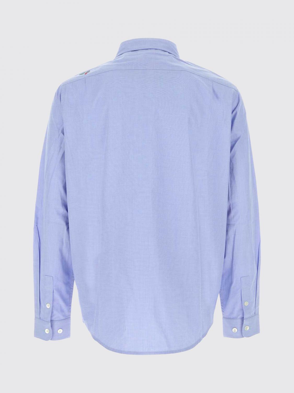 BARBOUR CAMISA: Camisa casual de algodón Barbour, Azul Oscuro - Img 3