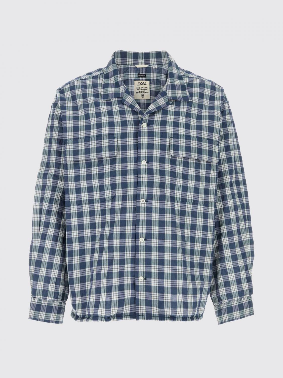 NANAMICA CAMICIA: Camicia Nanamica in misto cotone check , Blue Navy - Img 2