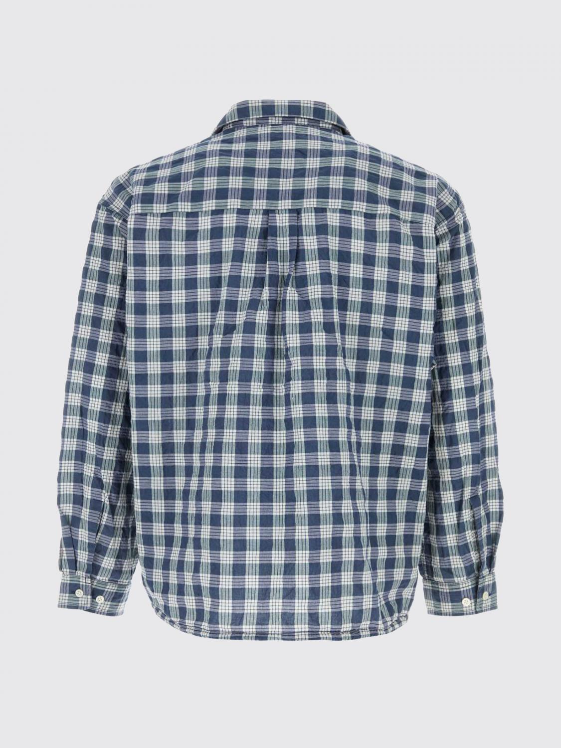 NANAMICA CAMICIA: Camicia Nanamica in misto cotone check , Blue Navy - Img 3