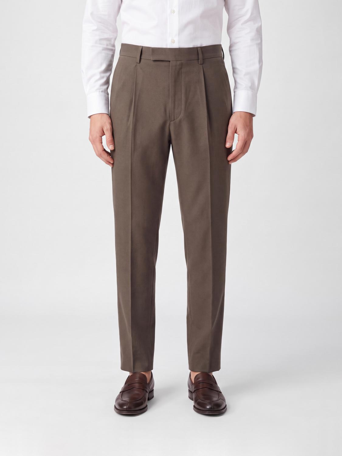 ZEGNA 팬츠: 팬츠 남성 Zegna, 다크 - Img 1
