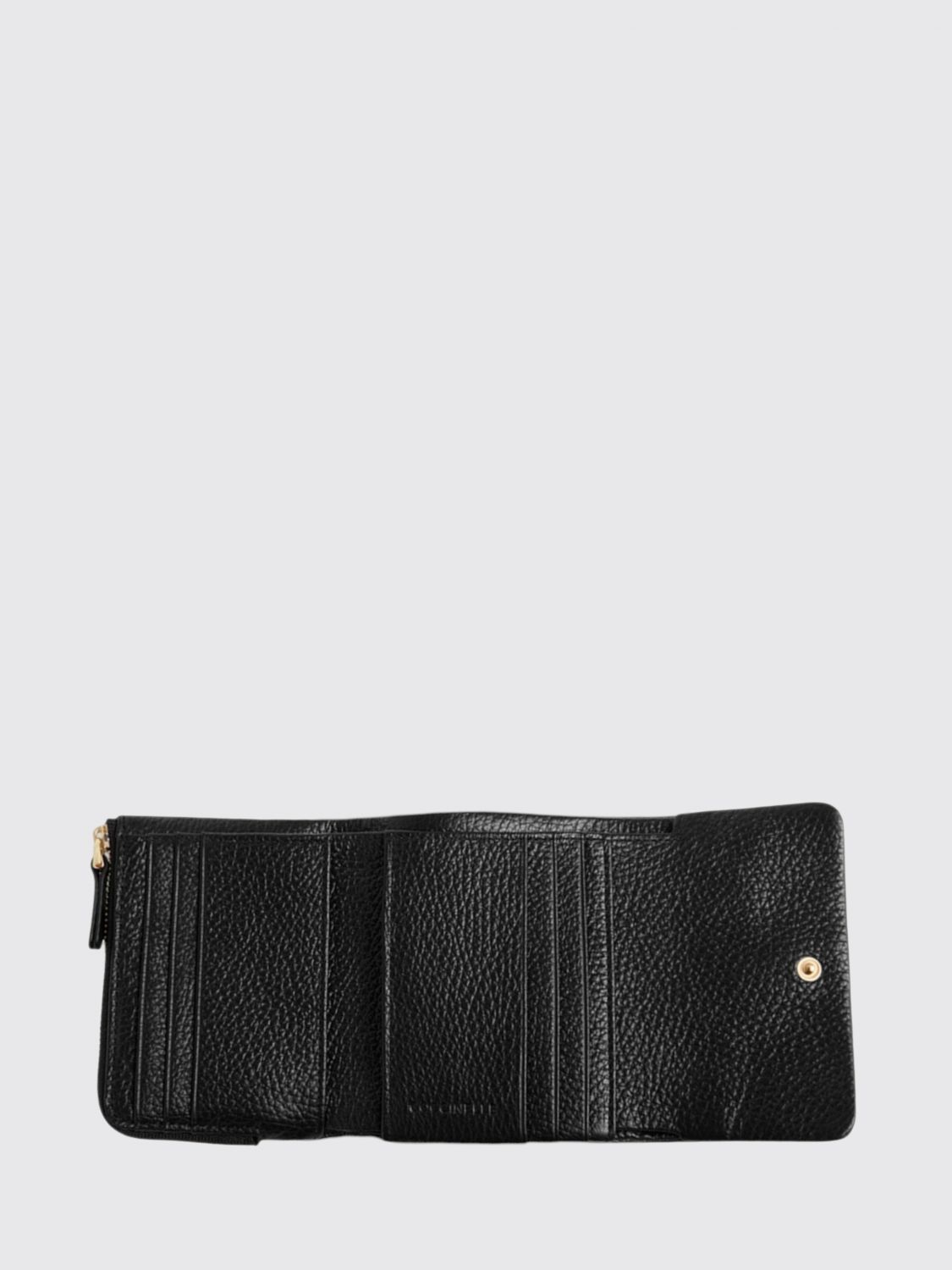COCCINELLE PORTAFOGLIO: Borsa C-Me Softy Coccinelle in pelle martellata , Nero - Img 2