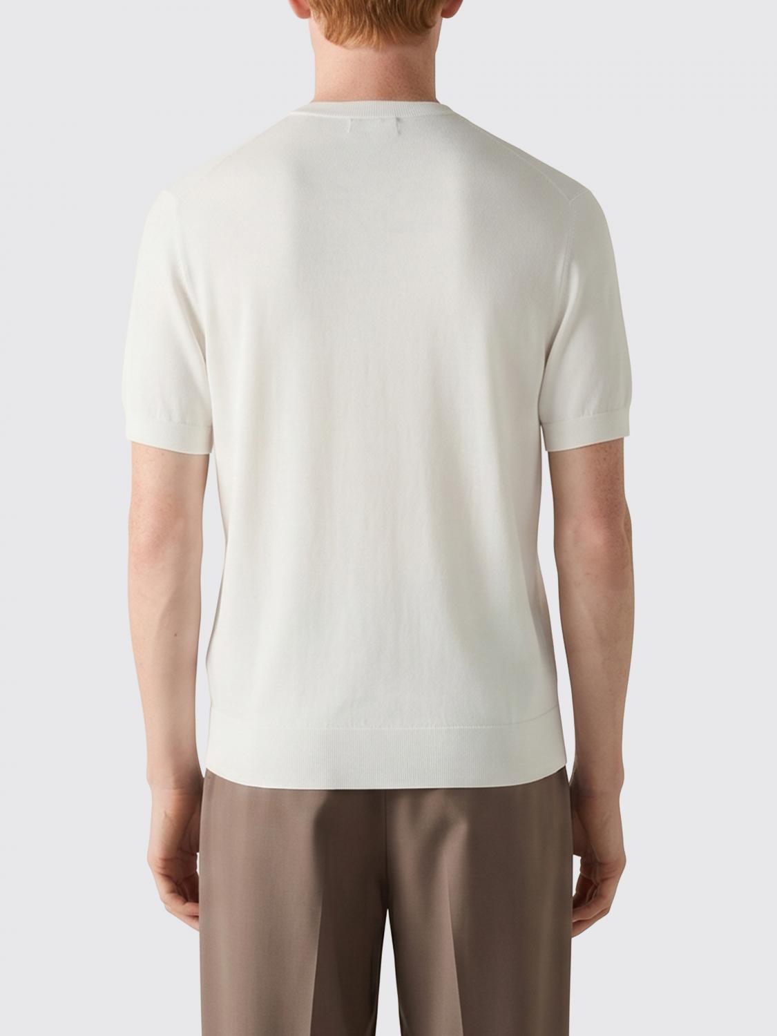 ZEGNA PULLOVER: Pullover herren Zegna, Weiß - Img 2