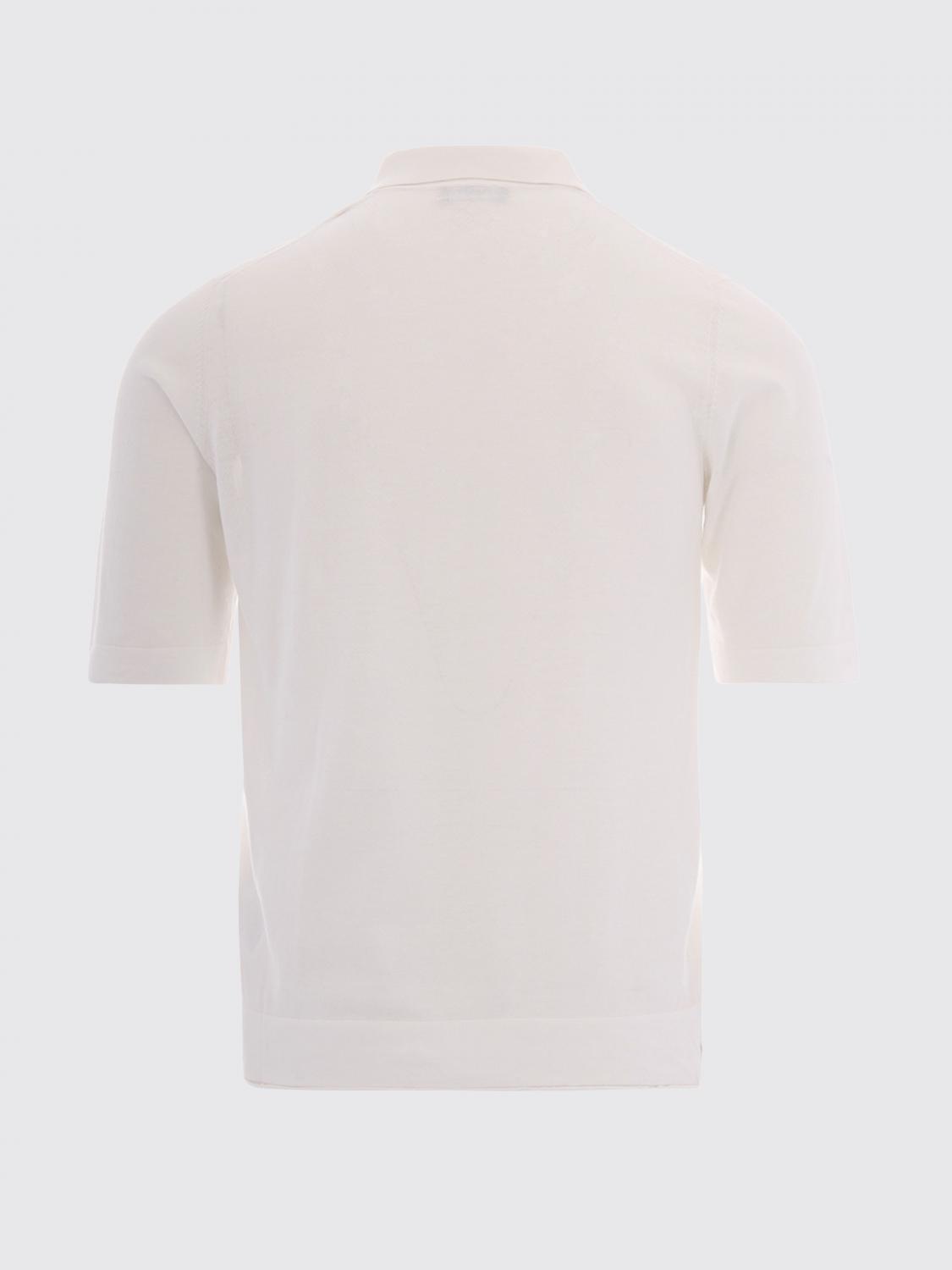 BALLANTYNE POLO: Polo in maglia Ballantyne, Bianco - Img 3