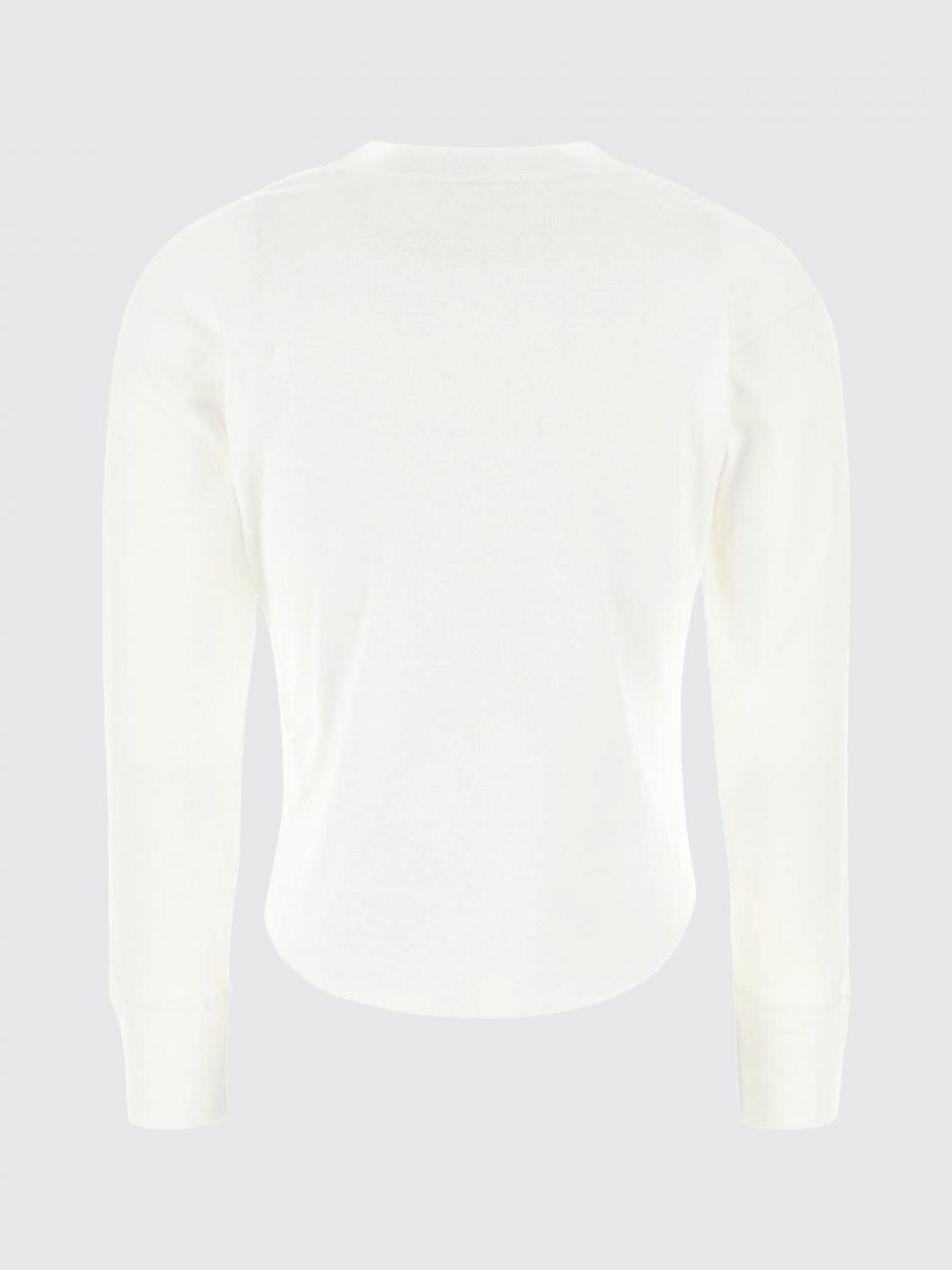 THE ROW MAGLIA: Cardigan in cotone basic The Row, Bianco - Img 3