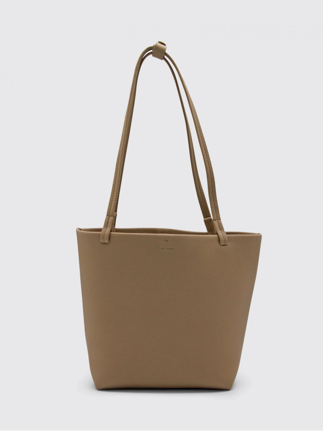 THE ROW BORSA A SPALLA: Borsa Park The Row in pelle , Grigio - Img 1