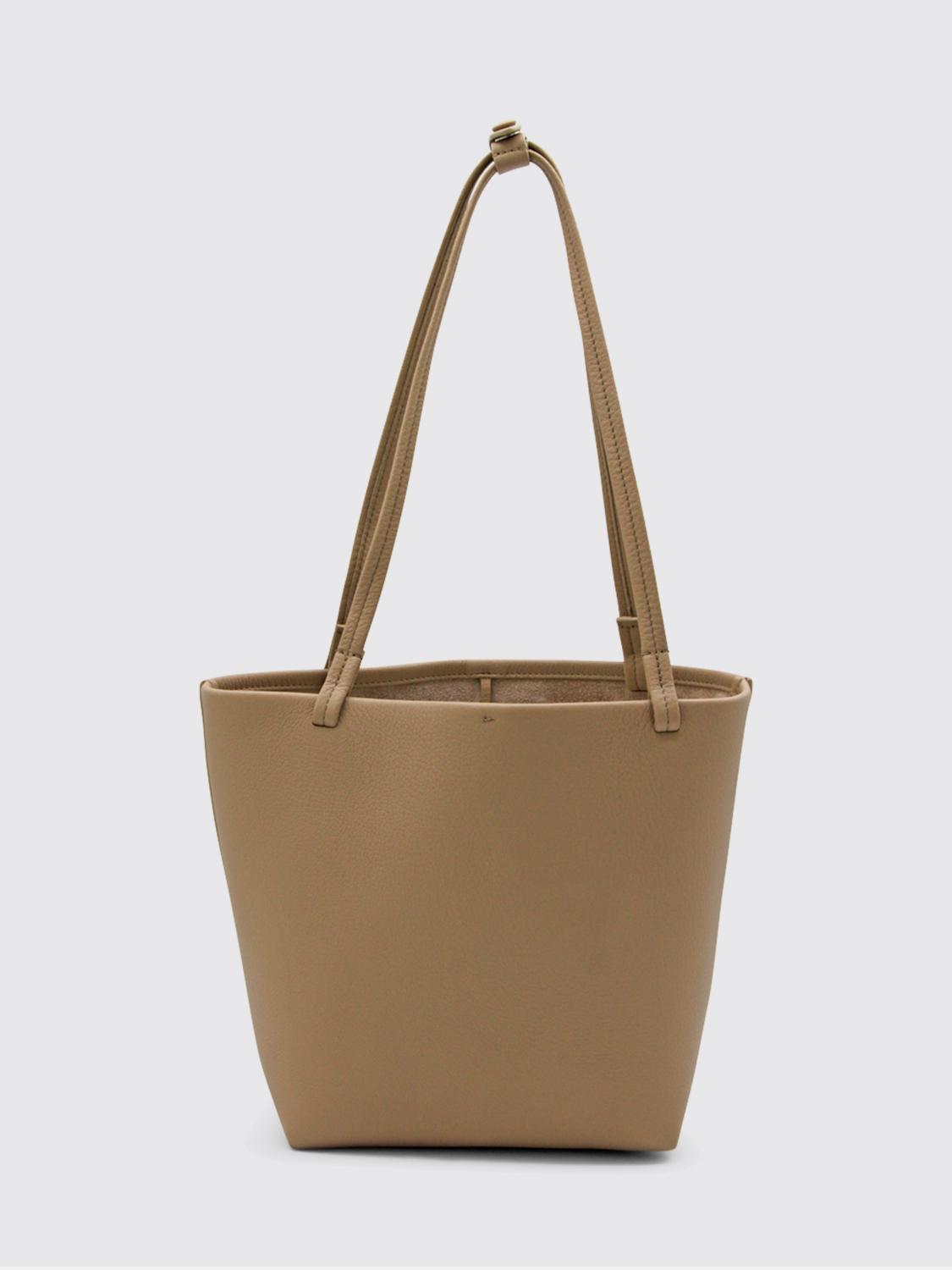 THE ROW BORSA A SPALLA: Borsa Park The Row in pelle , Grigio - Img 2
