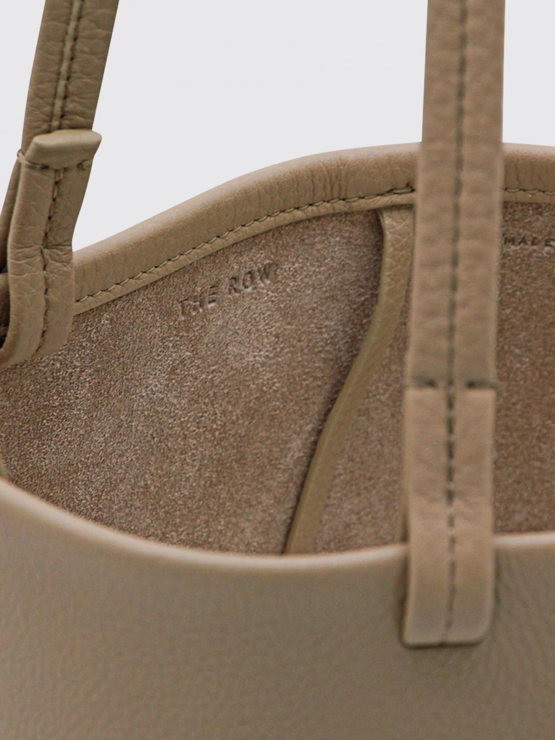 THE ROW BORSA A SPALLA: Borsa Park The Row in pelle , Grigio - Img 3
