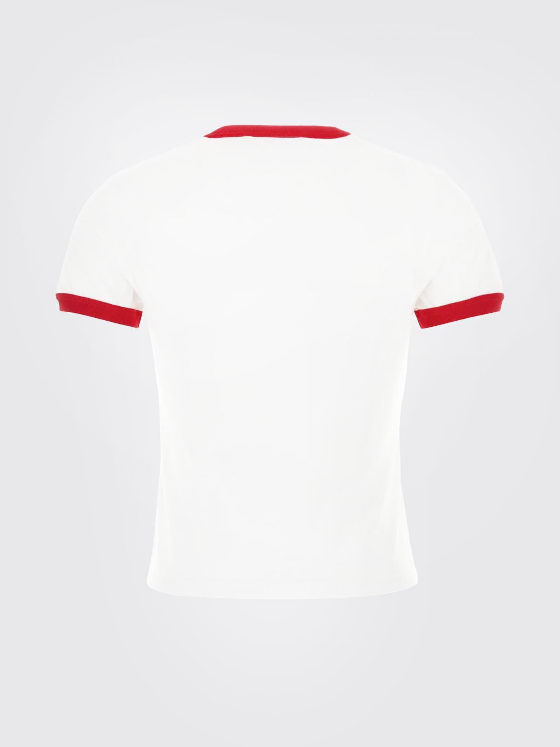 GUCCI T-SHIRTS: T-shirts in cotone con logo Gucci, Bianco - Img 3