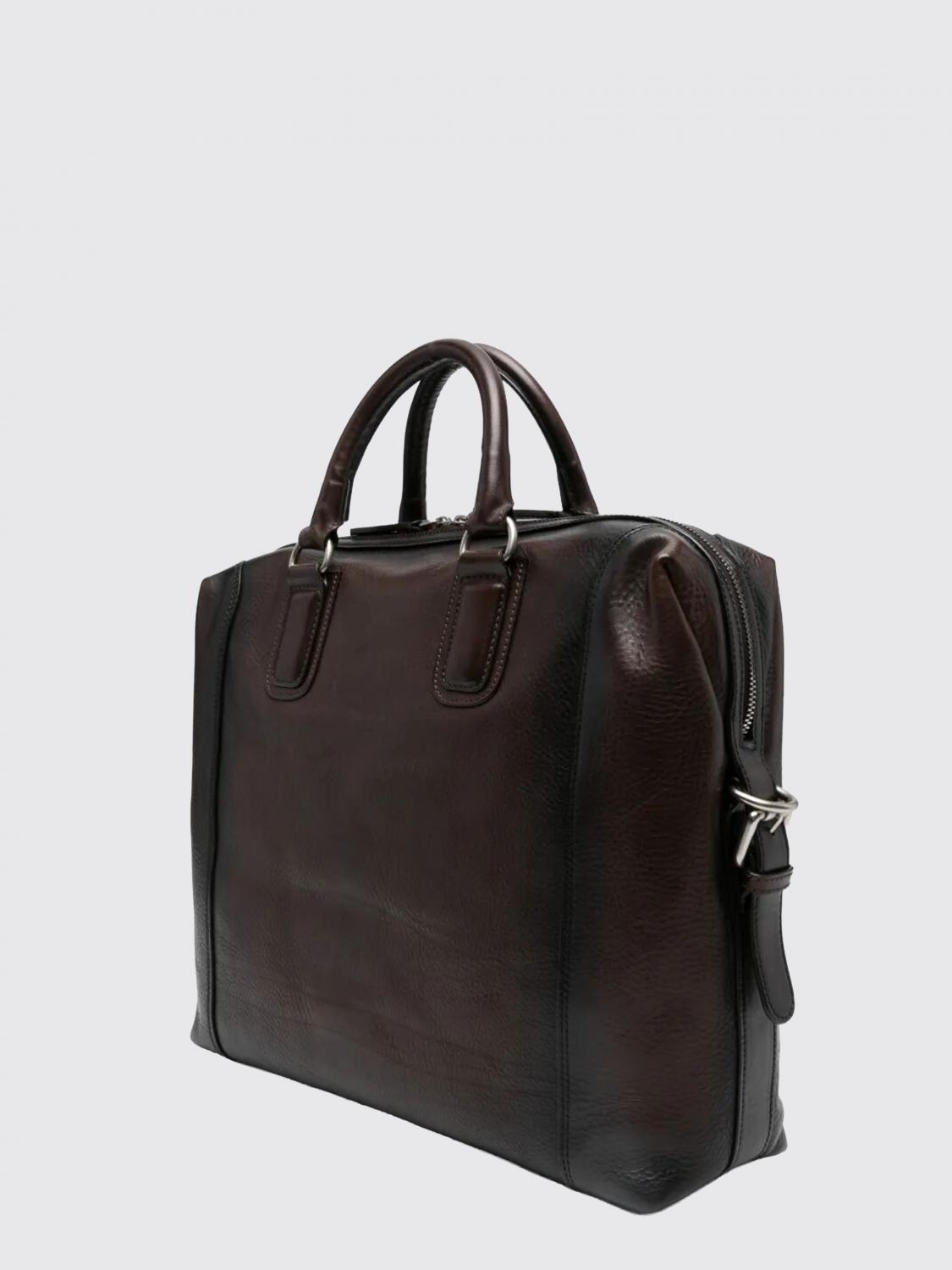 OFFICINE CREATIVE SHOULDER BAG: Officine Creative Jules 007 Leather Bag, Brown - Img 2