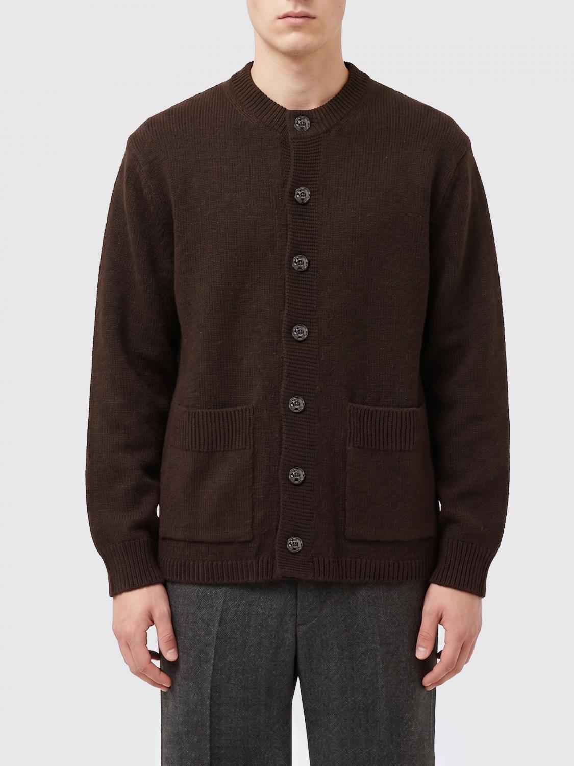 OUR LEGACY PULL: Cardigan en coton Our Legacy, Marron - Img 1