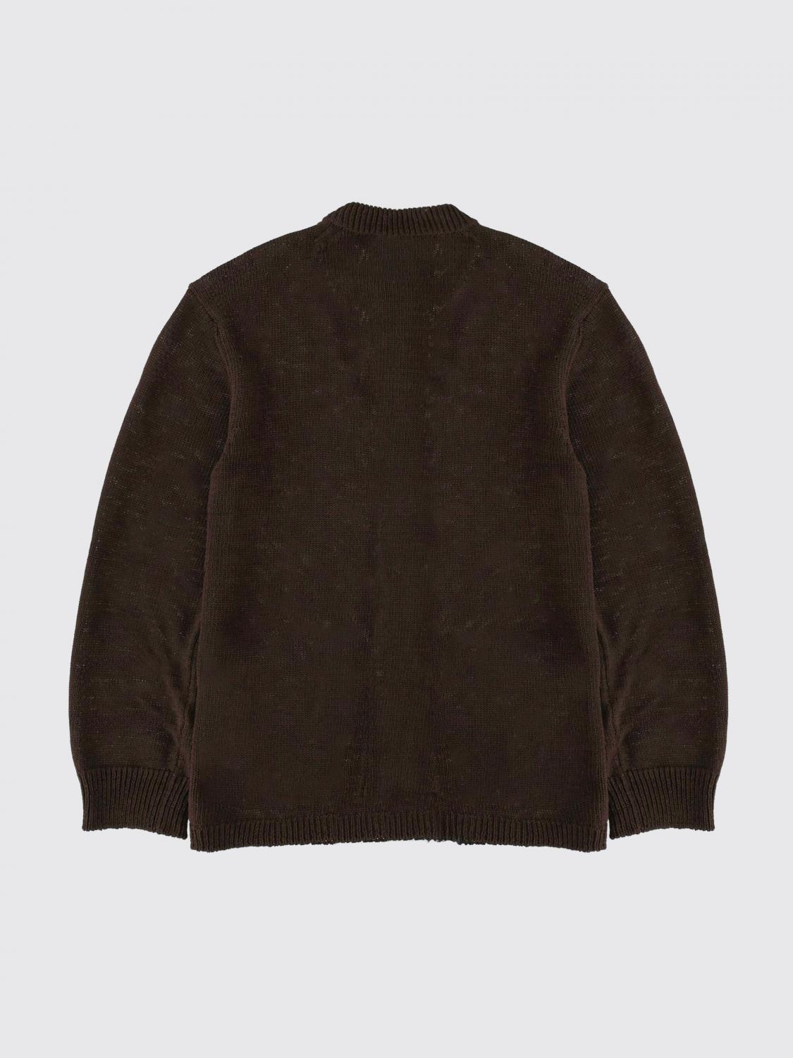 OUR LEGACY PULL: Cardigan en coton Our Legacy, Marron - Img 3