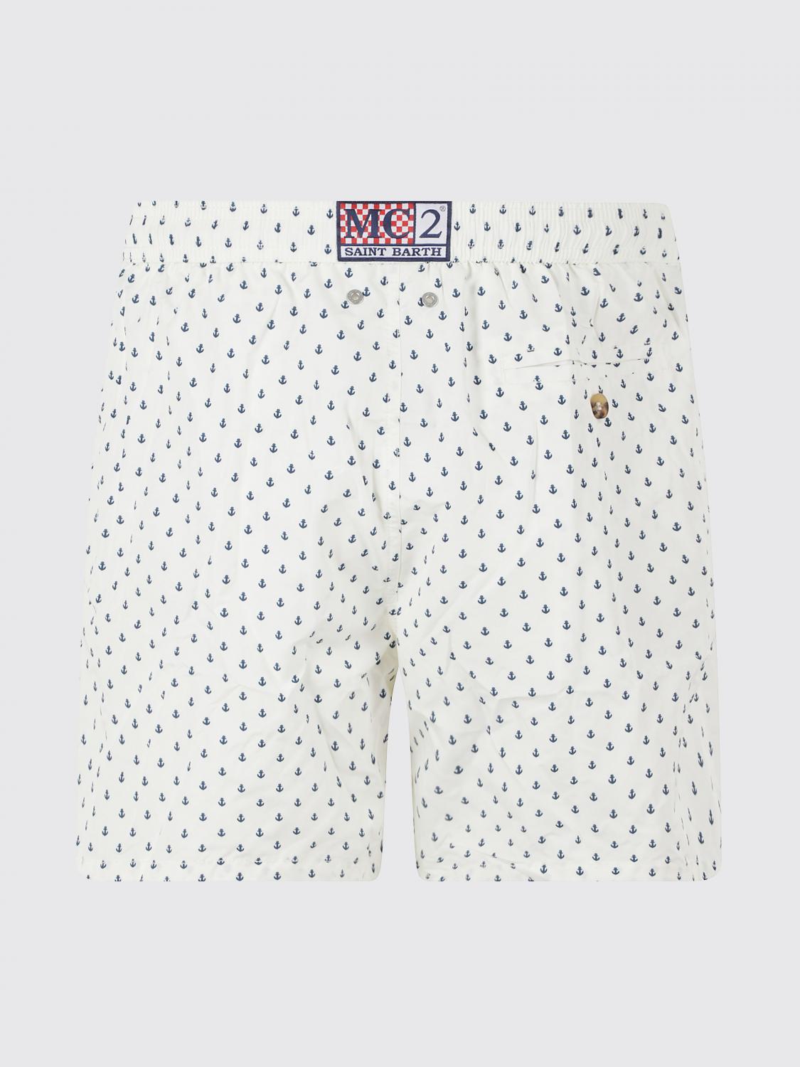 MC2 SAINT BARTH BADEMODE: Bedruckte Boxer-Badehose Mc2 Saint Barth, Sea - Img 3