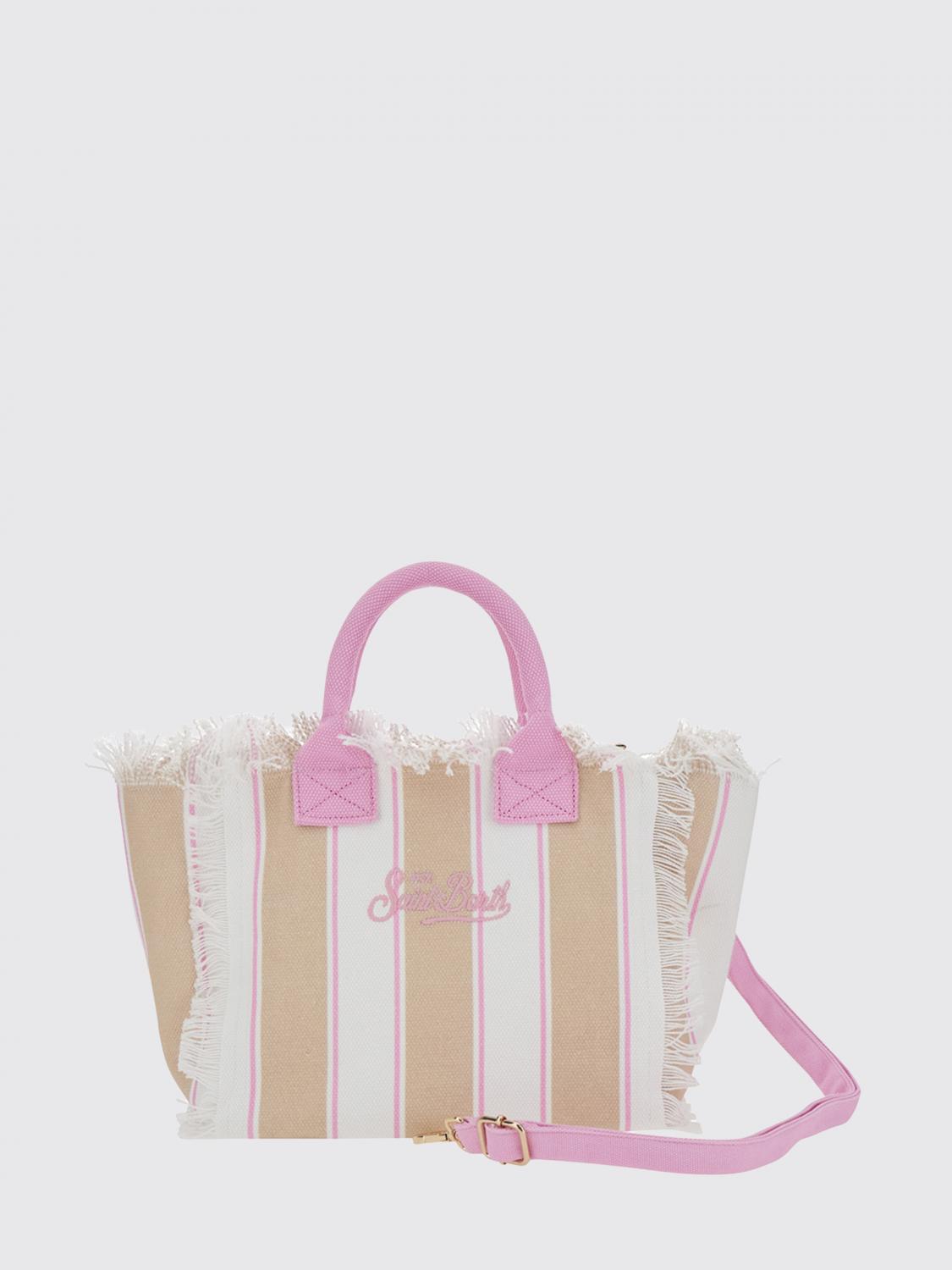 MC2 SAINT BARTH BORSA A MANO: Borsa Colette MC2 Saint Barth in canvas di cotone con logo , Fa01 - Img 2