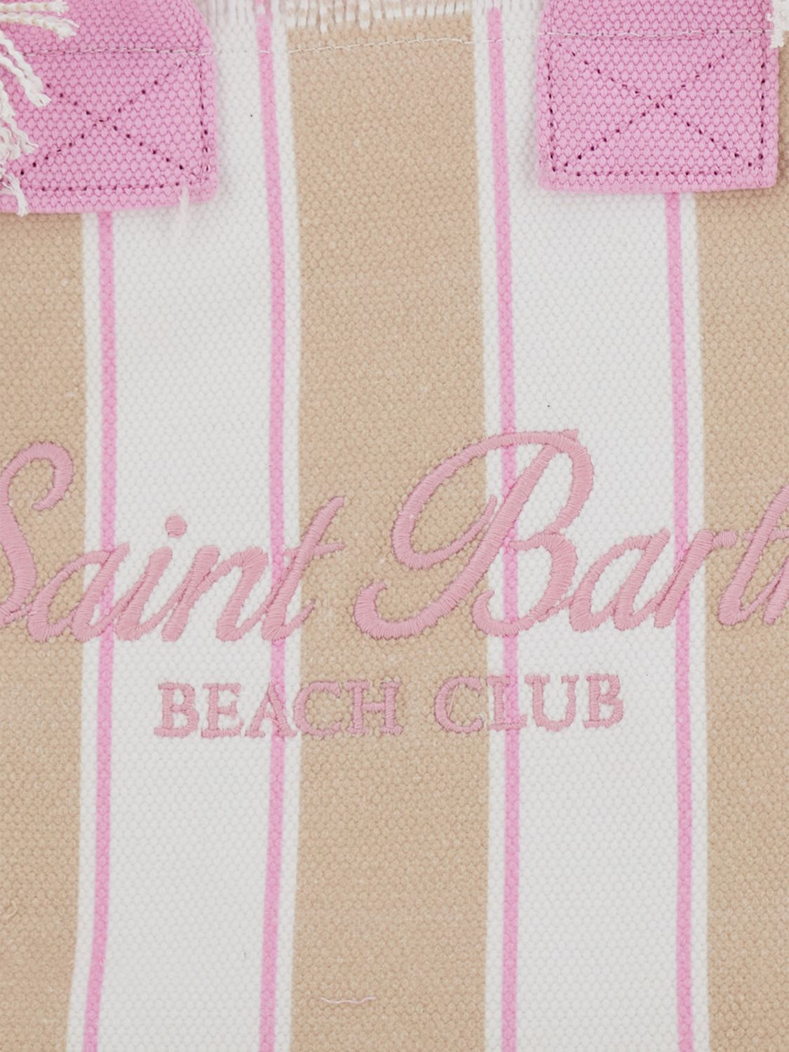 MC2 SAINT BARTH BORSA A MANO: Borsa Colette MC2 Saint Barth in canvas di cotone con logo , Fa01 - Img 3