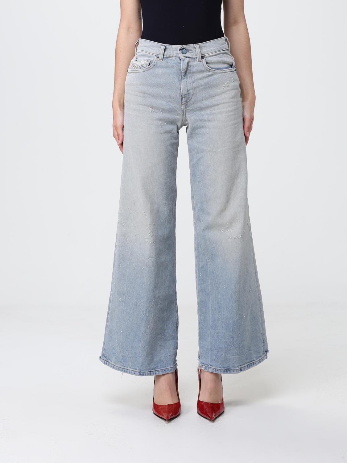 DIESEL JEANS: Jeans D-Akemi Diesel in denim di cotone , Denim - Img 1