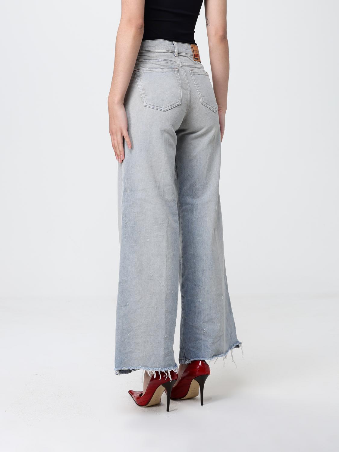 DIESEL JEANS: Jeans D-Akemi Diesel in denim di cotone , Denim - Img 2