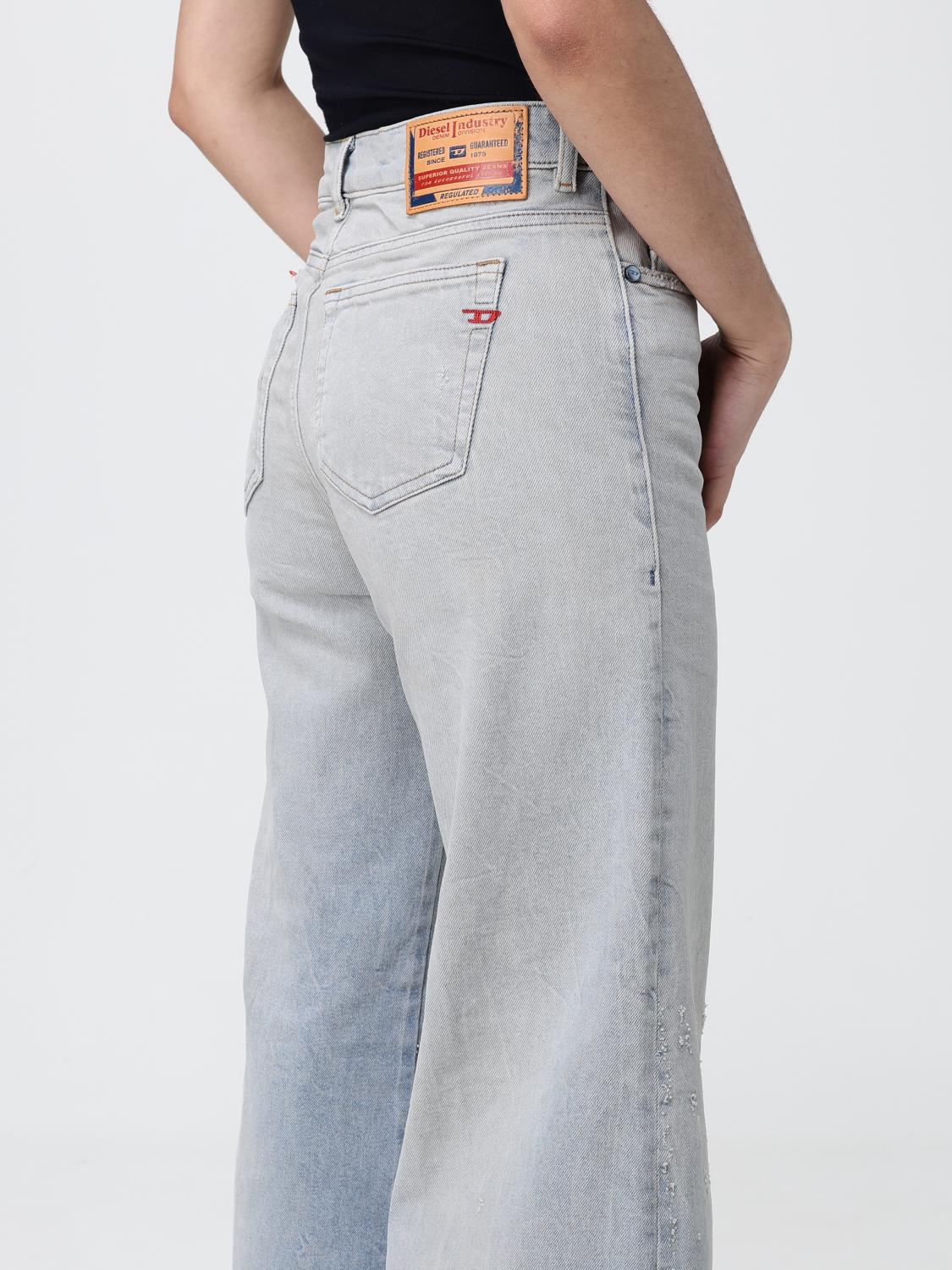 DIESEL JEANS: Jeans D-Akemi Diesel in denim di cotone , Denim - Img 3